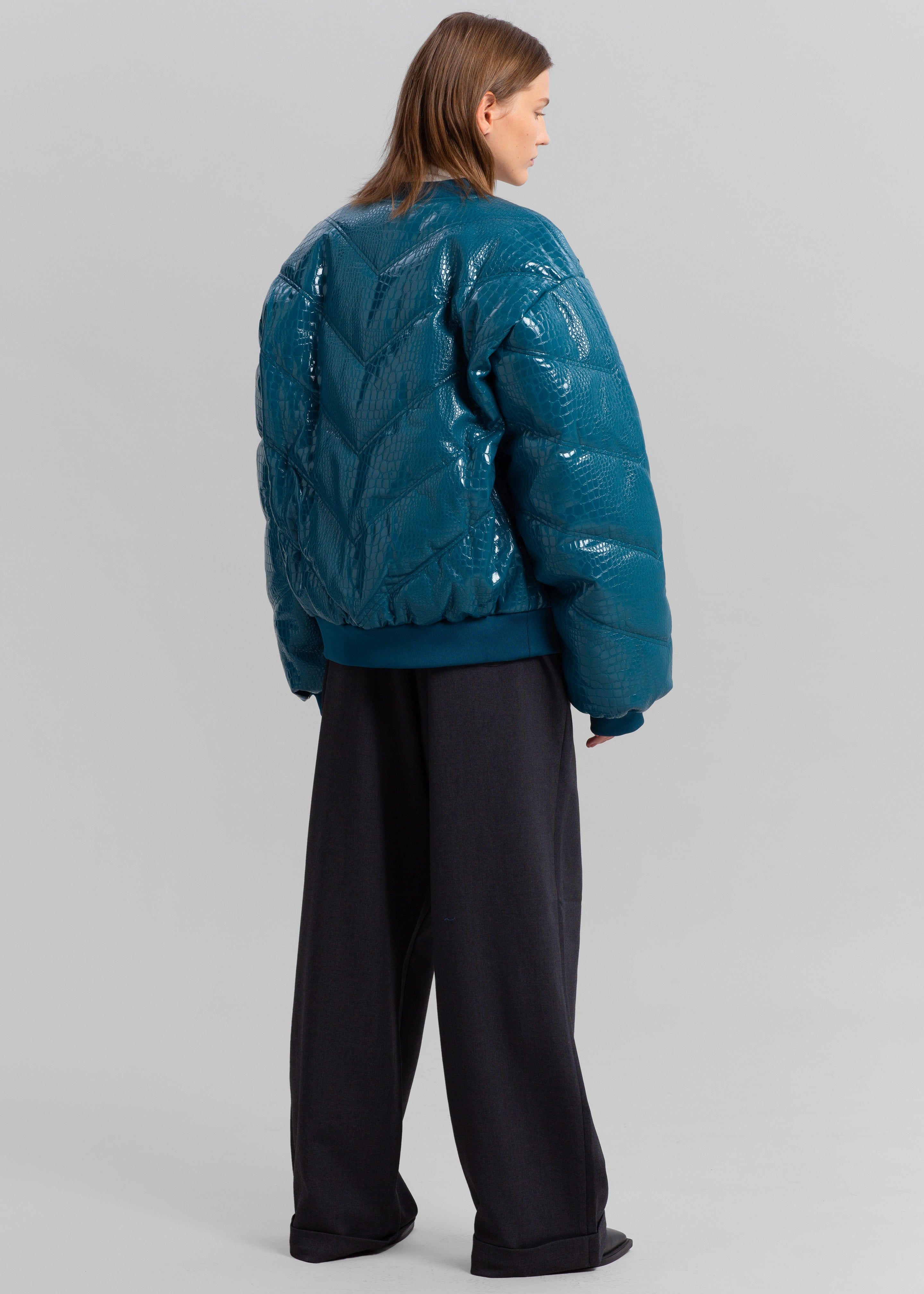 ROTATE Inary Bomber Jacket - Blue Coral sold by Frankie Shop product image thumbnail 5