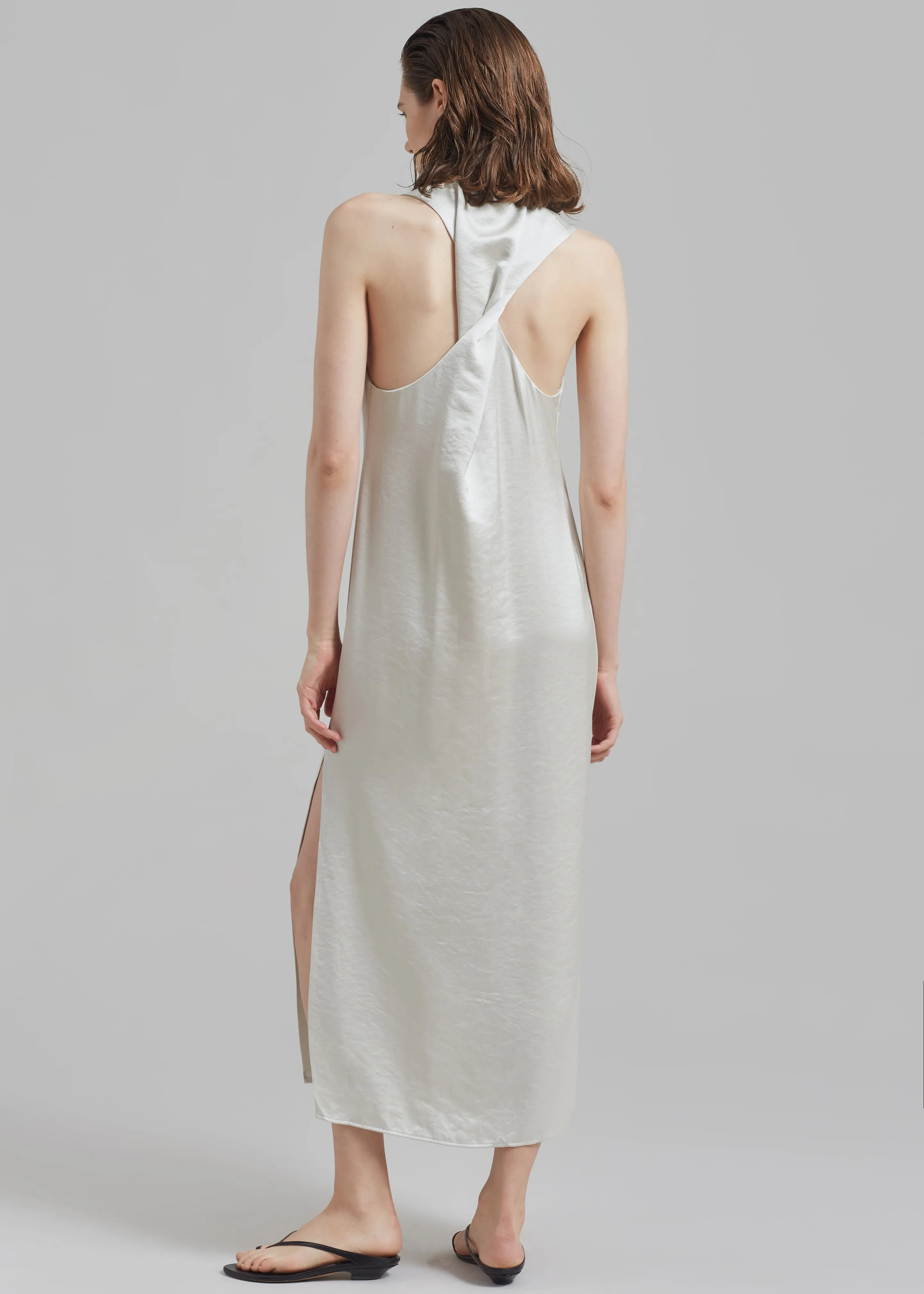 Samsøe Samsøe Ellie Dress - White Onyx sold by Frankie Shop product image thumbnail 5