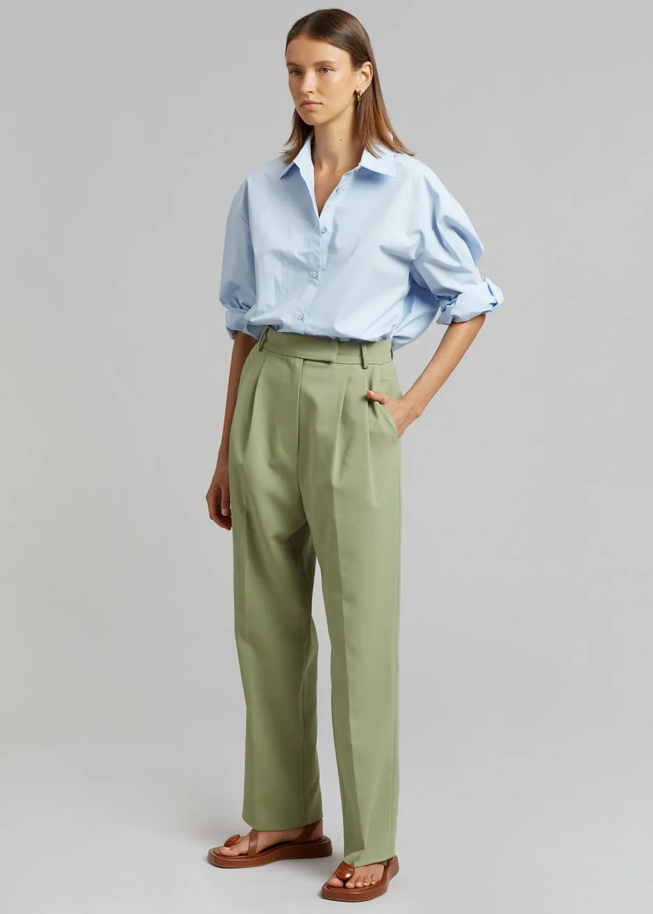 Bea Suit Pants - Sage sold by Frankie Shop product image thumbnail 3