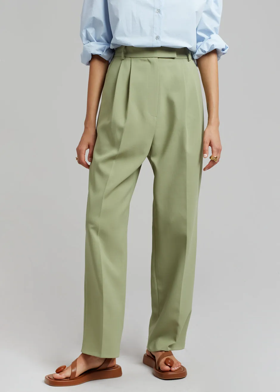 Bea Suit Pants - Sage sold by Frankie Shop product image thumbnail 5