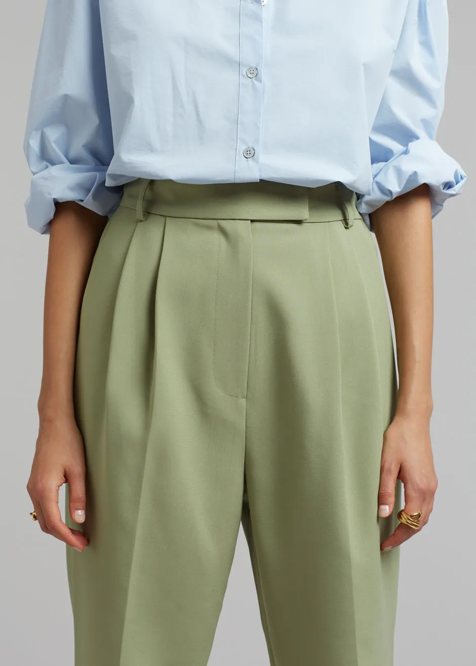 Bea Suit Pants - Sage sold by Frankie Shop product image thumbnail 4