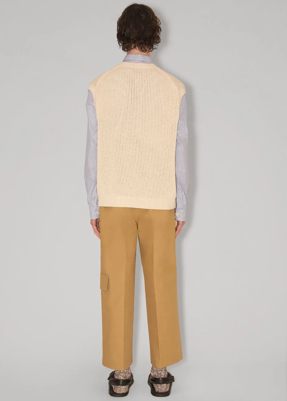 Nanushka Zebe V-Neck Vest - Open Stitch sold by Frankie Shop product image thumbnail 4