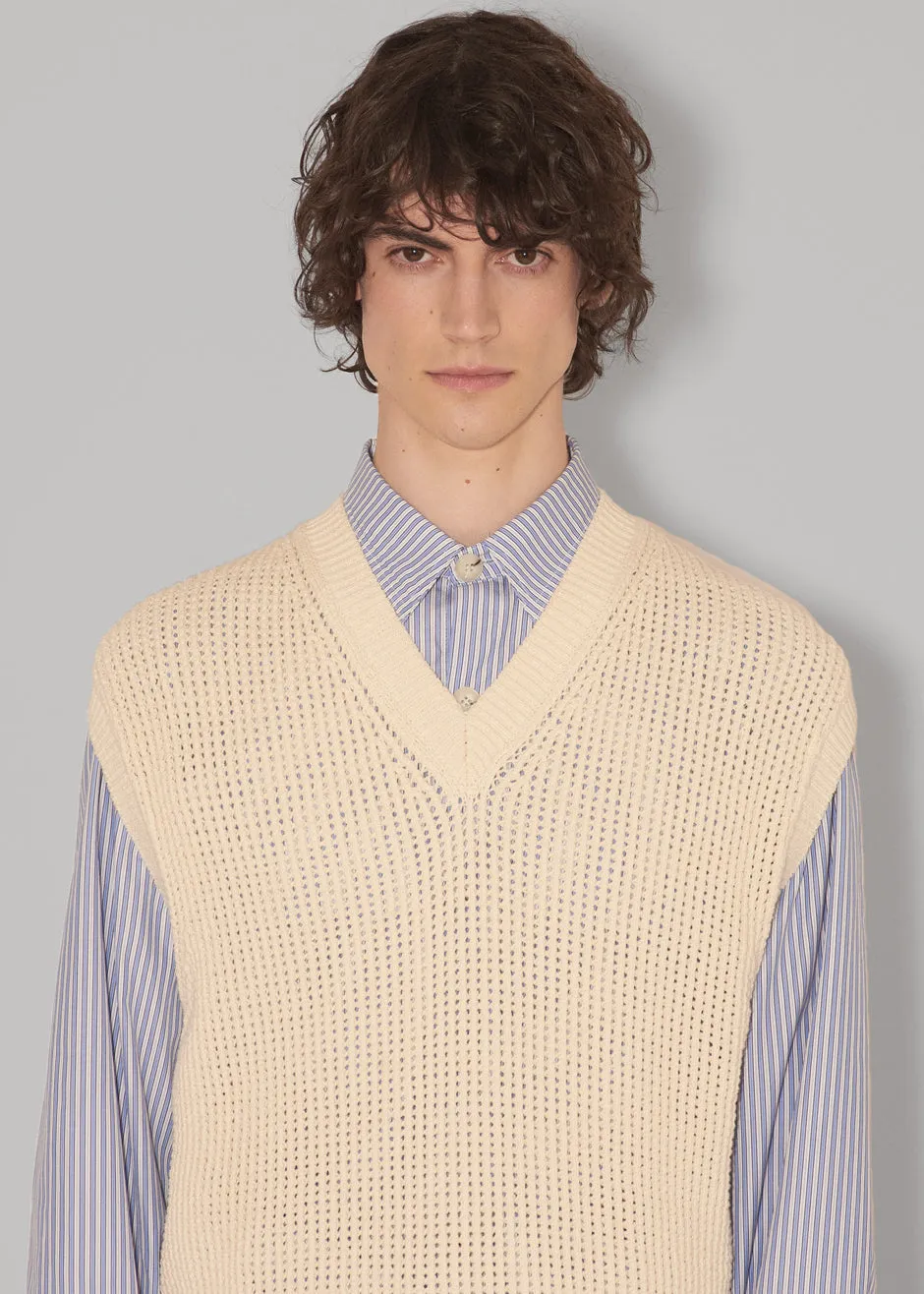 Nanushka Zebe V-Neck Vest - Open Stitch sold by Frankie Shop product image thumbnail 2