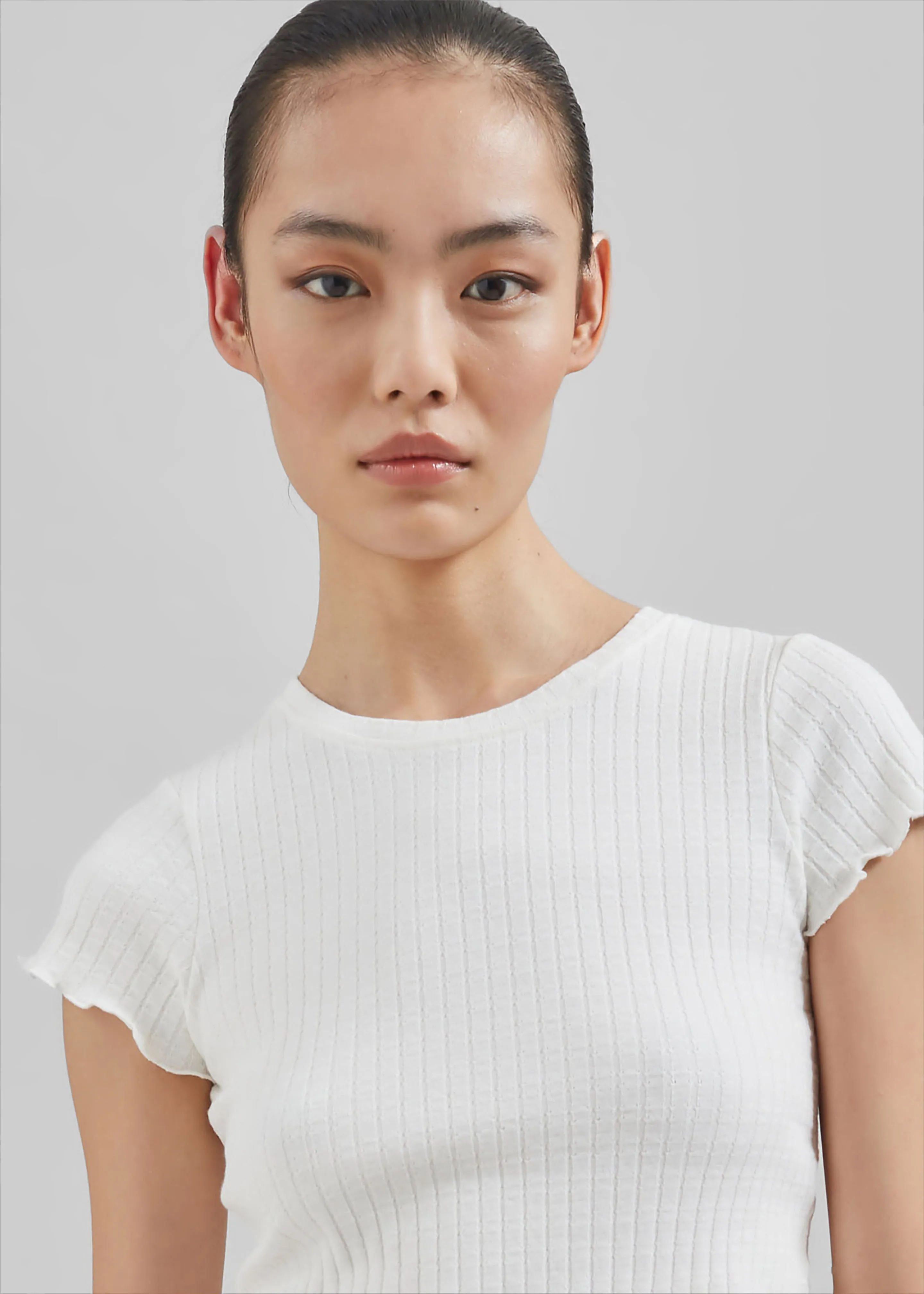 The Garment Noto Tee - Cream sold by Frankie Shop product image thumbnail 4