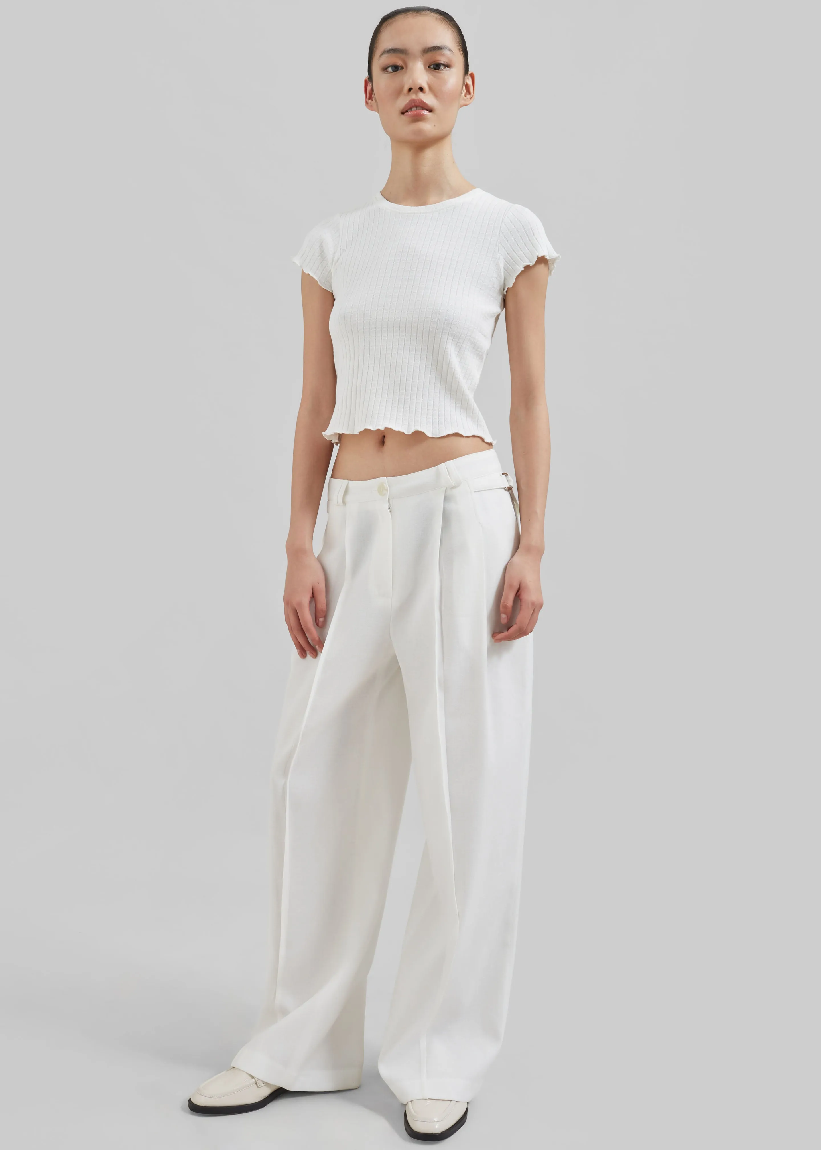 The Garment Noto Tee - Cream sold by Frankie Shop product image thumbnail 5