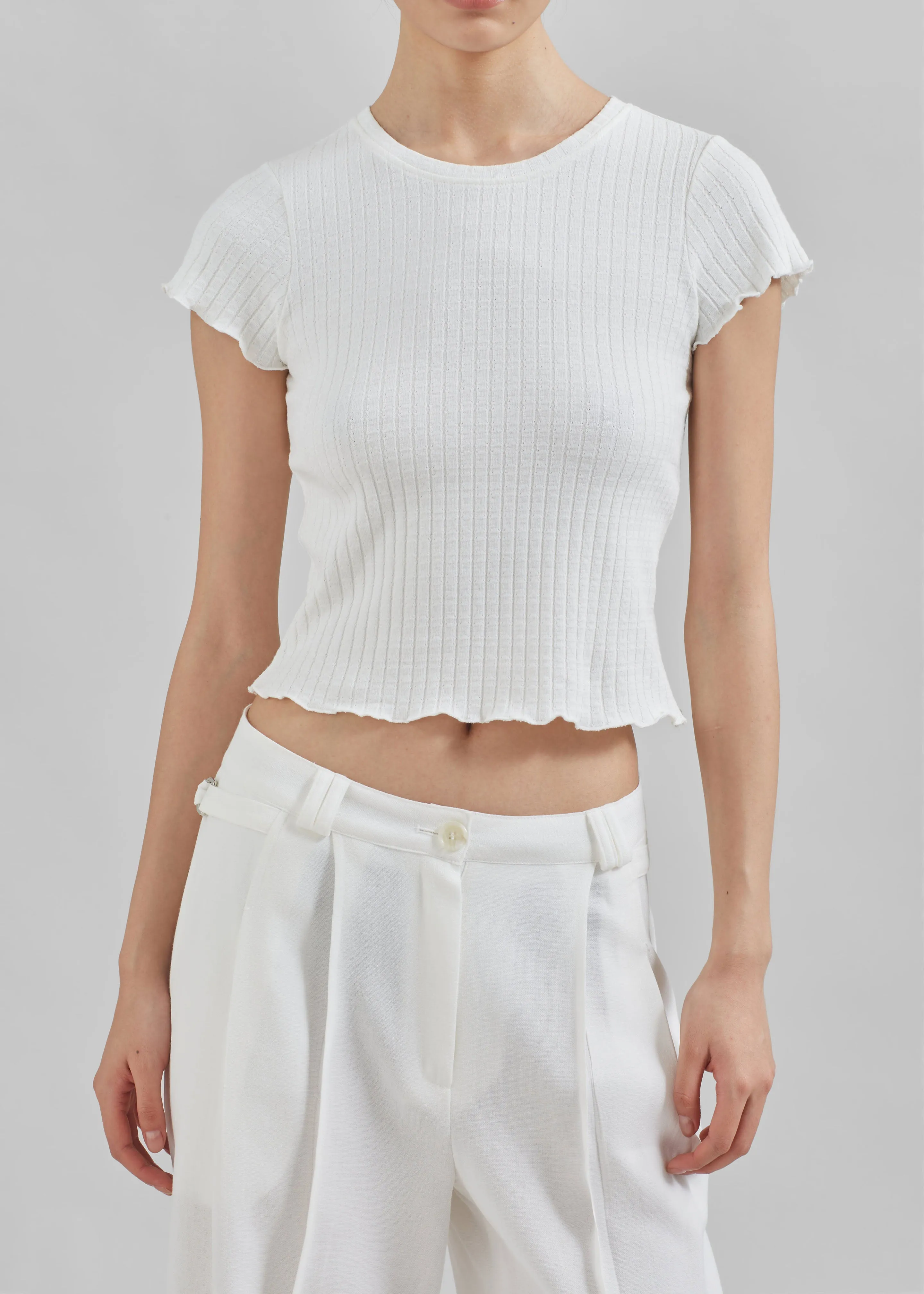 The Garment Noto Tee - Cream sold by Frankie Shop product image thumbnail 3