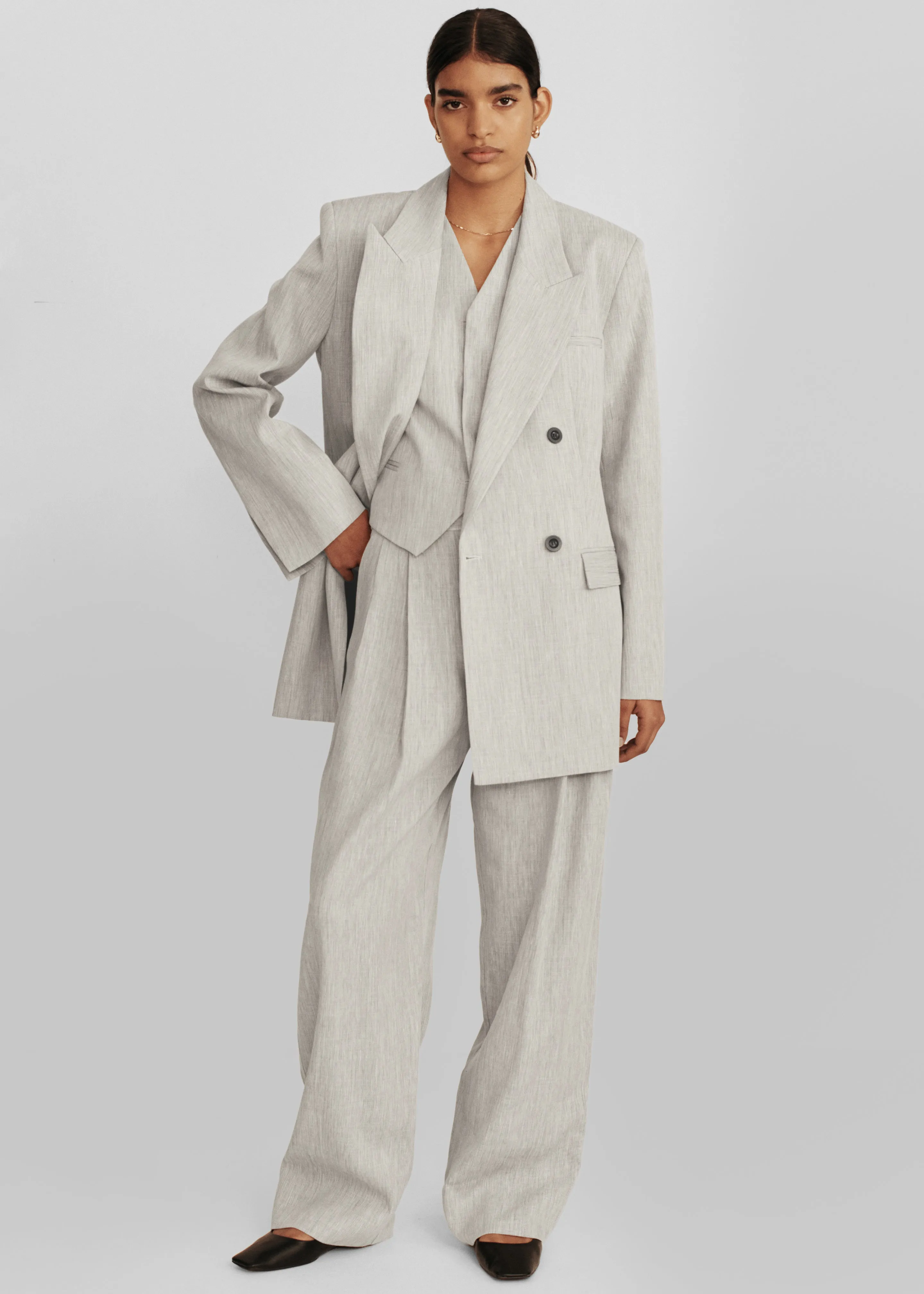 Esse Studios Bode Tailored Trousers - Asha Linen sold by Frankie Shop product image thumbnail 5