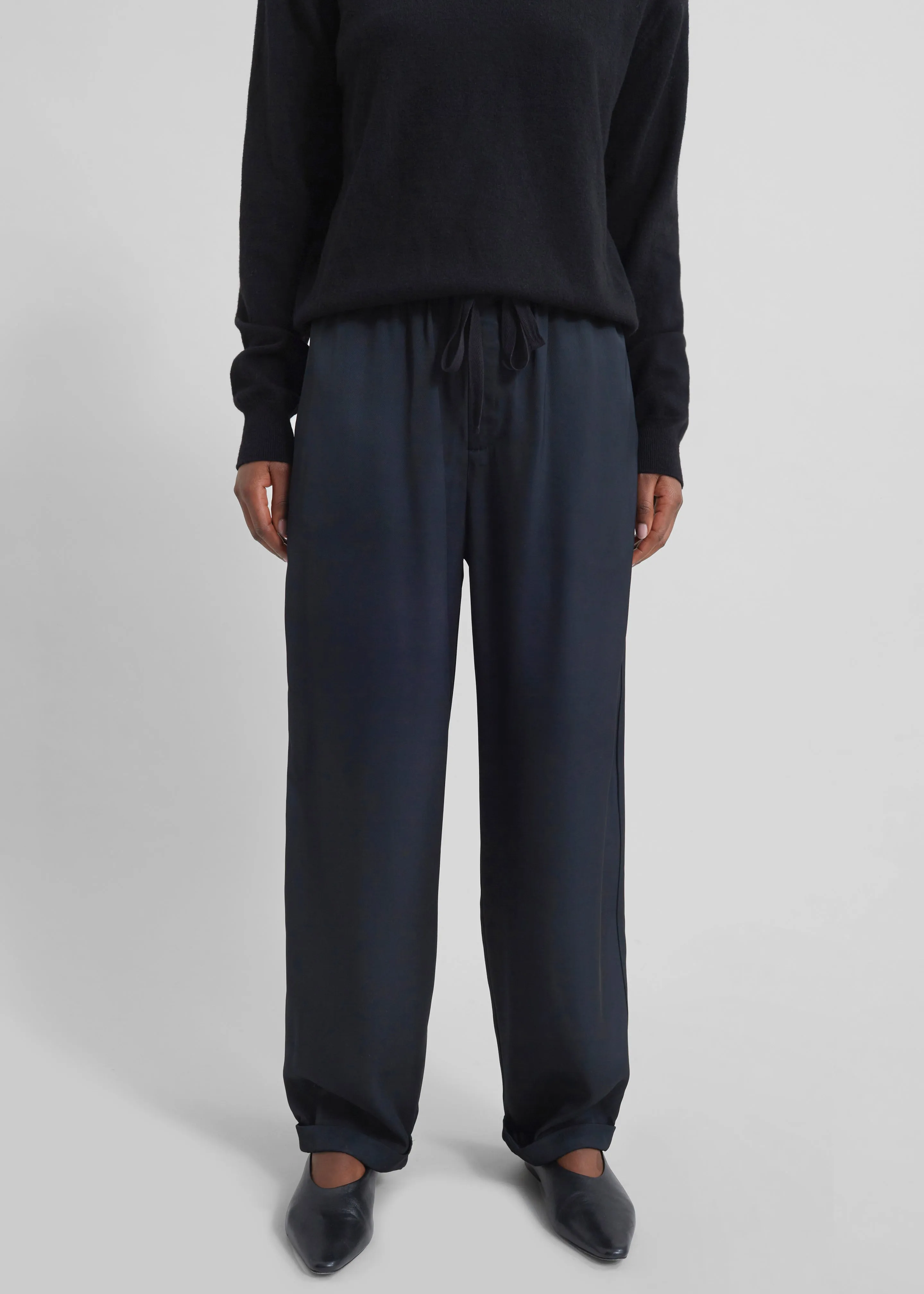 By Malene Birger Joanni Trousers - Black sold by Frankie Shop product image thumbnail 4