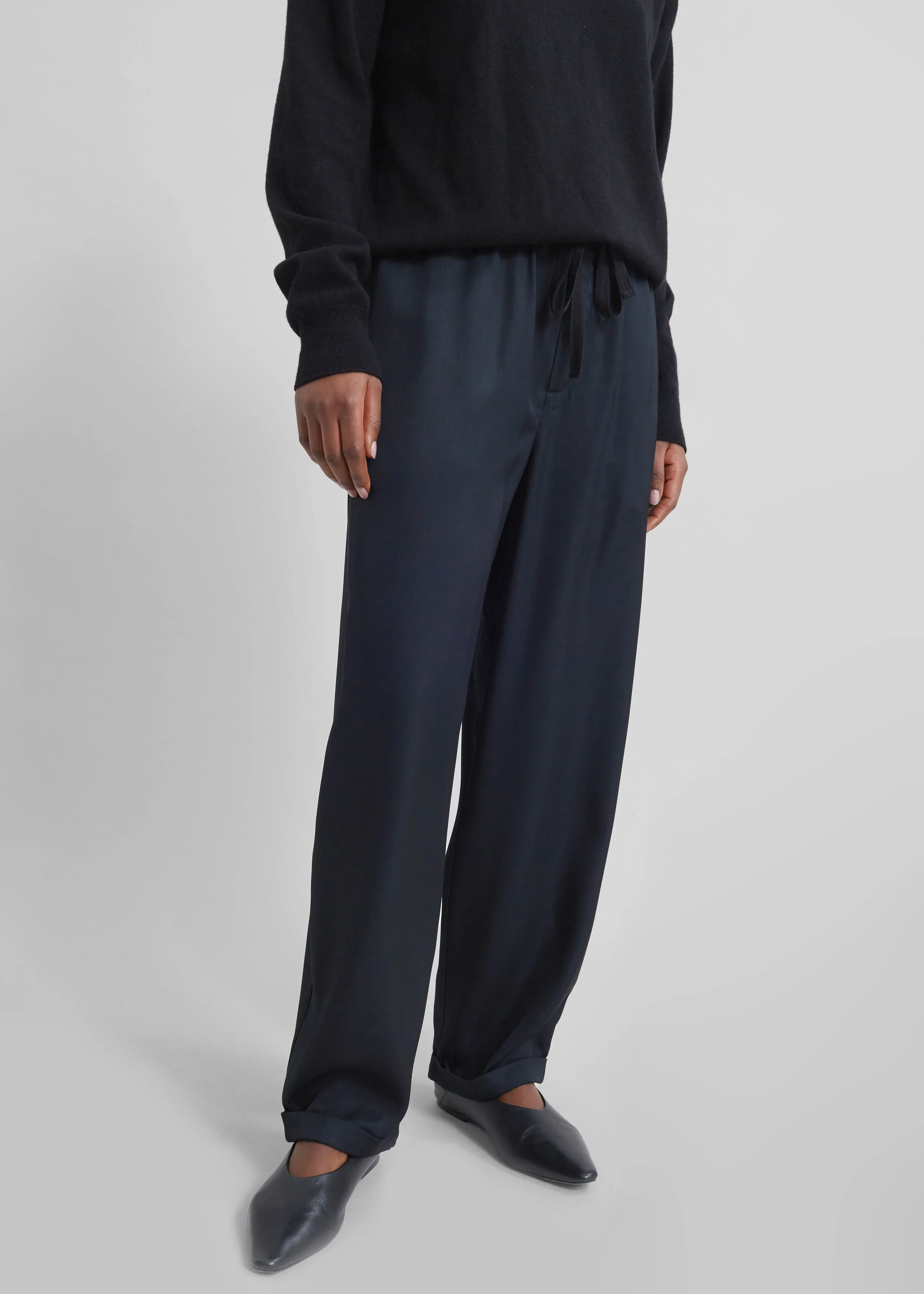 By Malene Birger Joanni Trousers - Black sold by Frankie Shop product image thumbnail 2