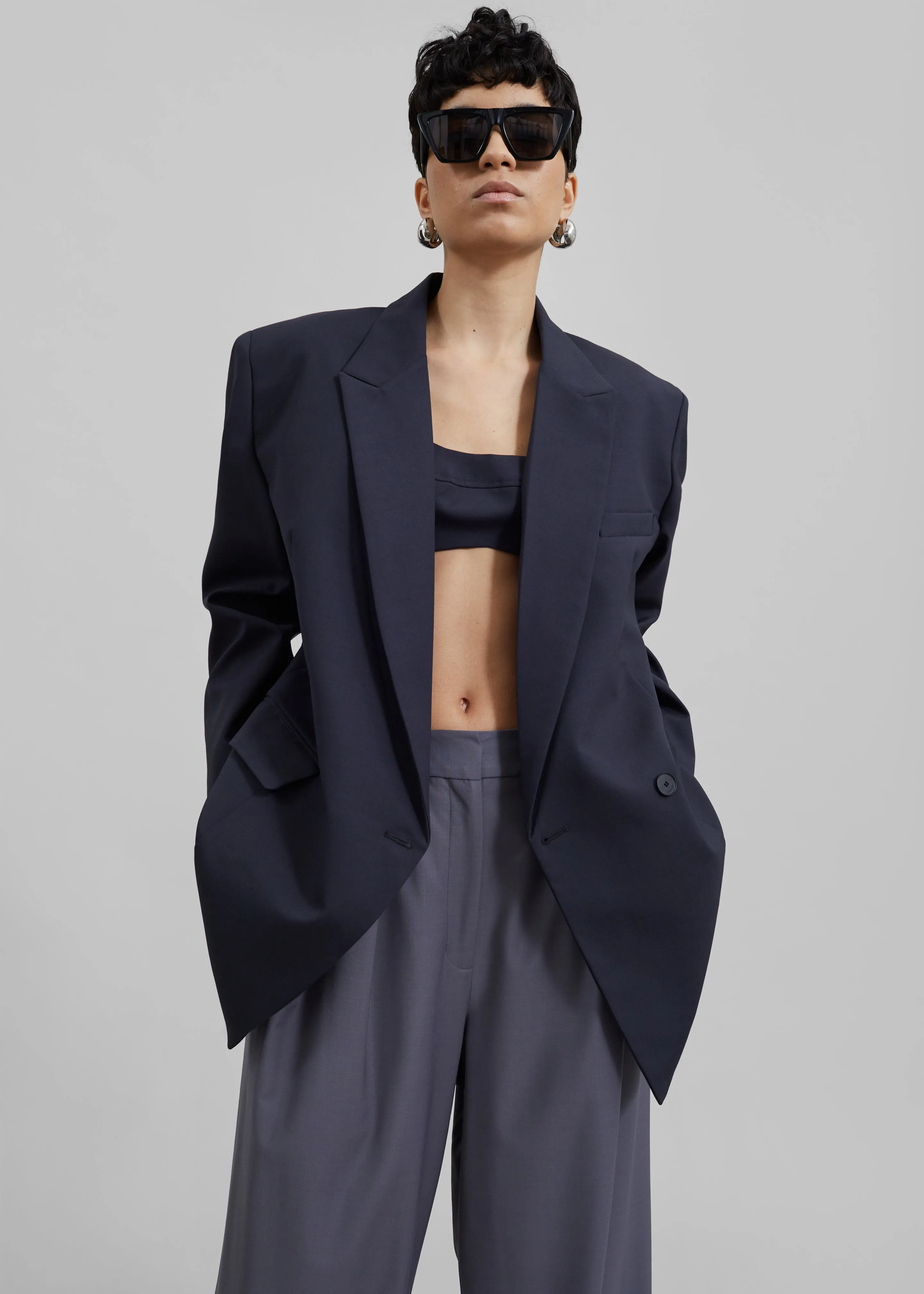 Auden Bustier Top - Charcoal sold by Frankie Shop product image thumbnail 5