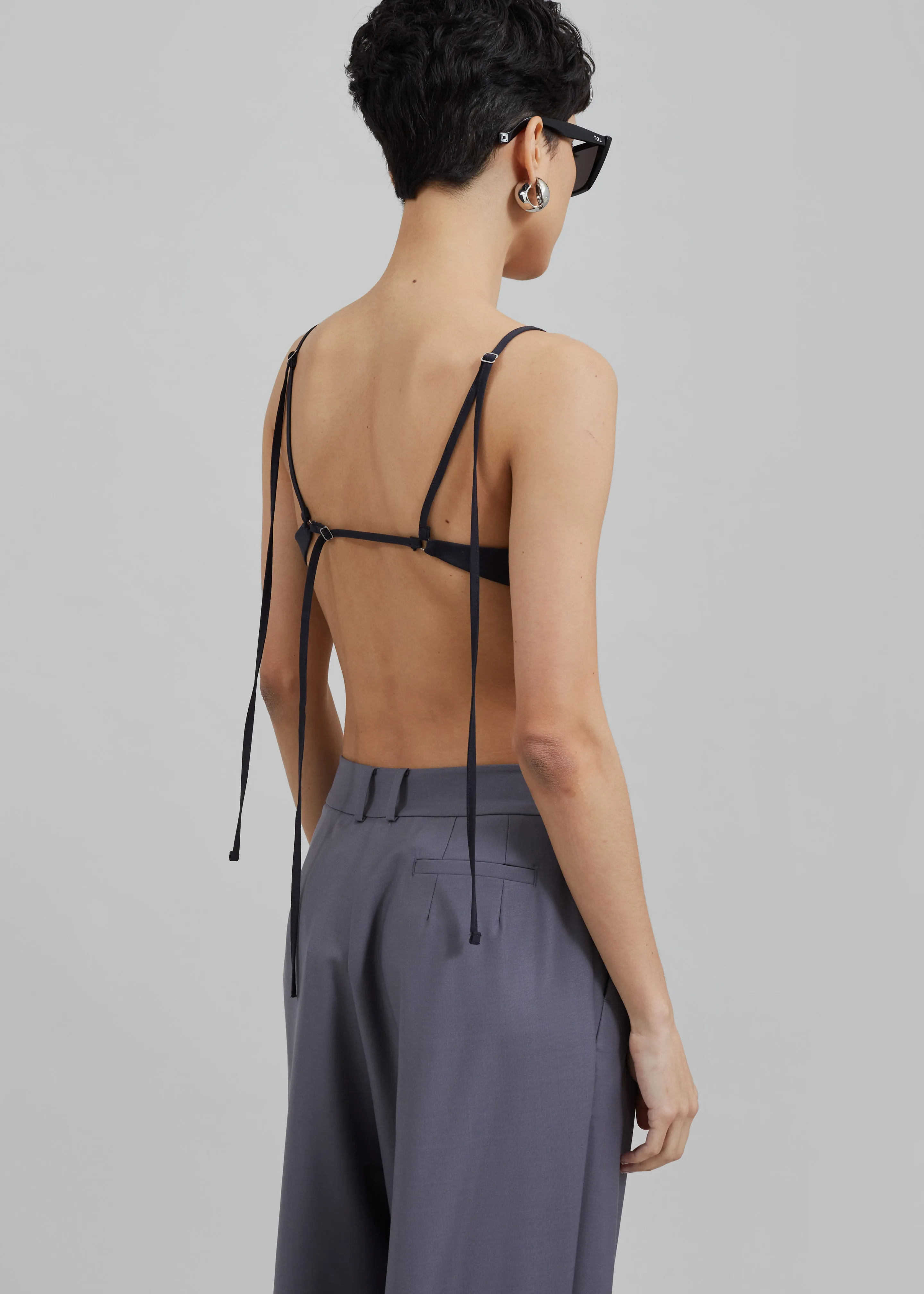 Auden Bustier Top - Charcoal sold by Frankie Shop product image thumbnail 4