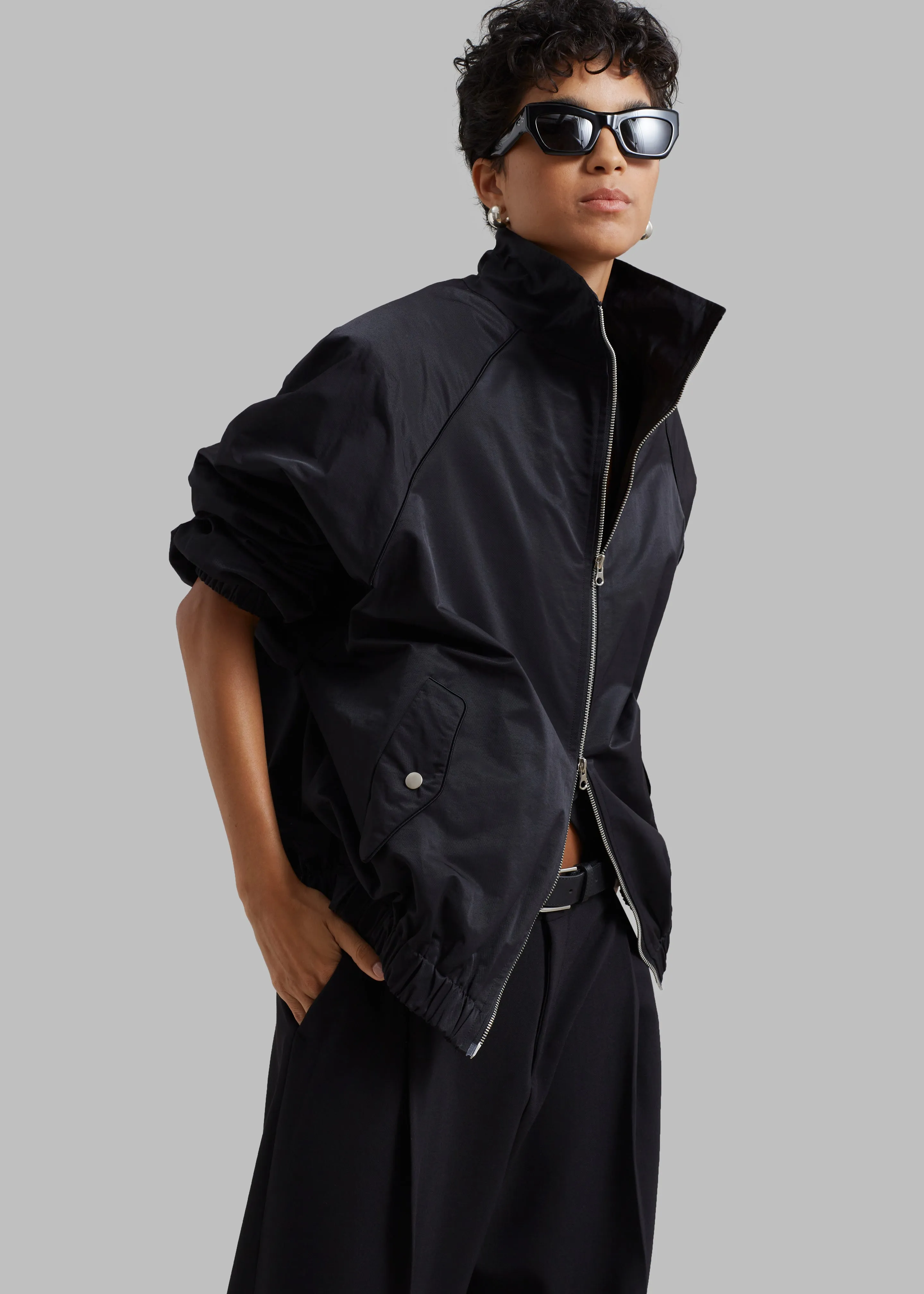 Carlisle Light Jacket - Black sold by Frankie Shop product image thumbnail 2
