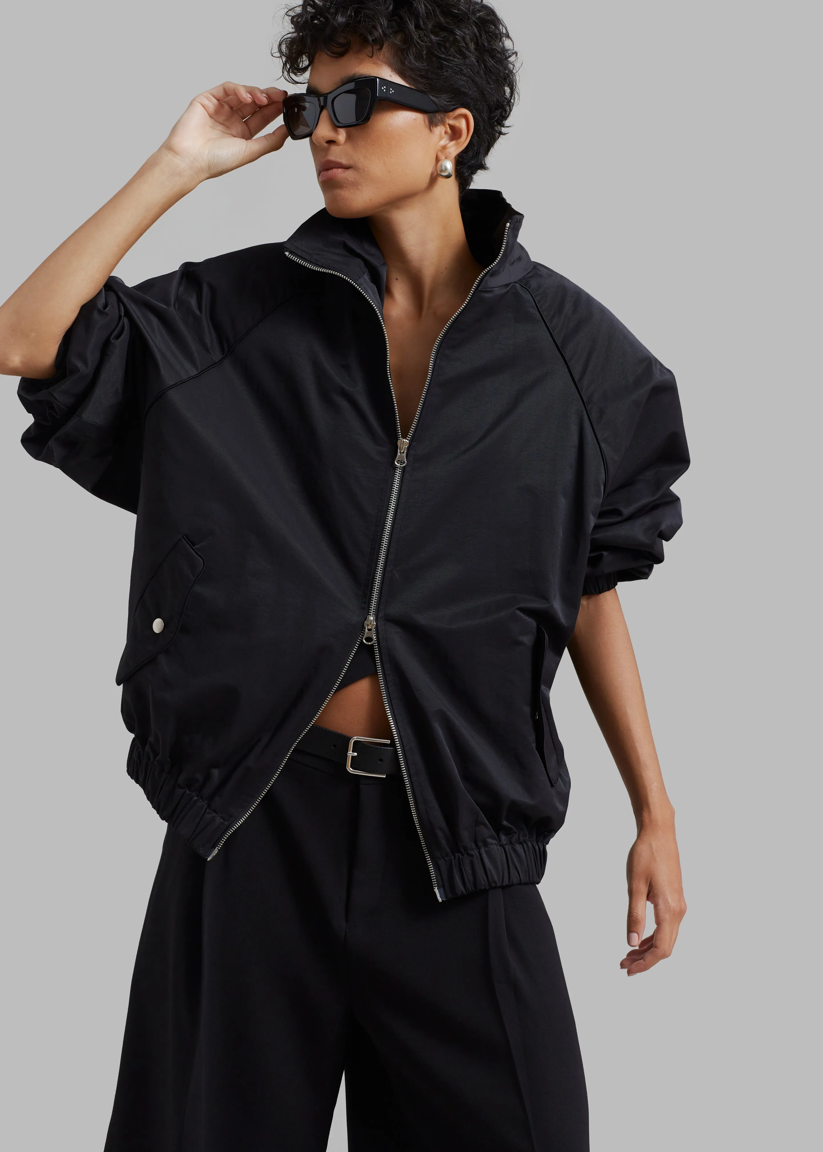 Carlisle Light Jacket - Black sold by Frankie Shop