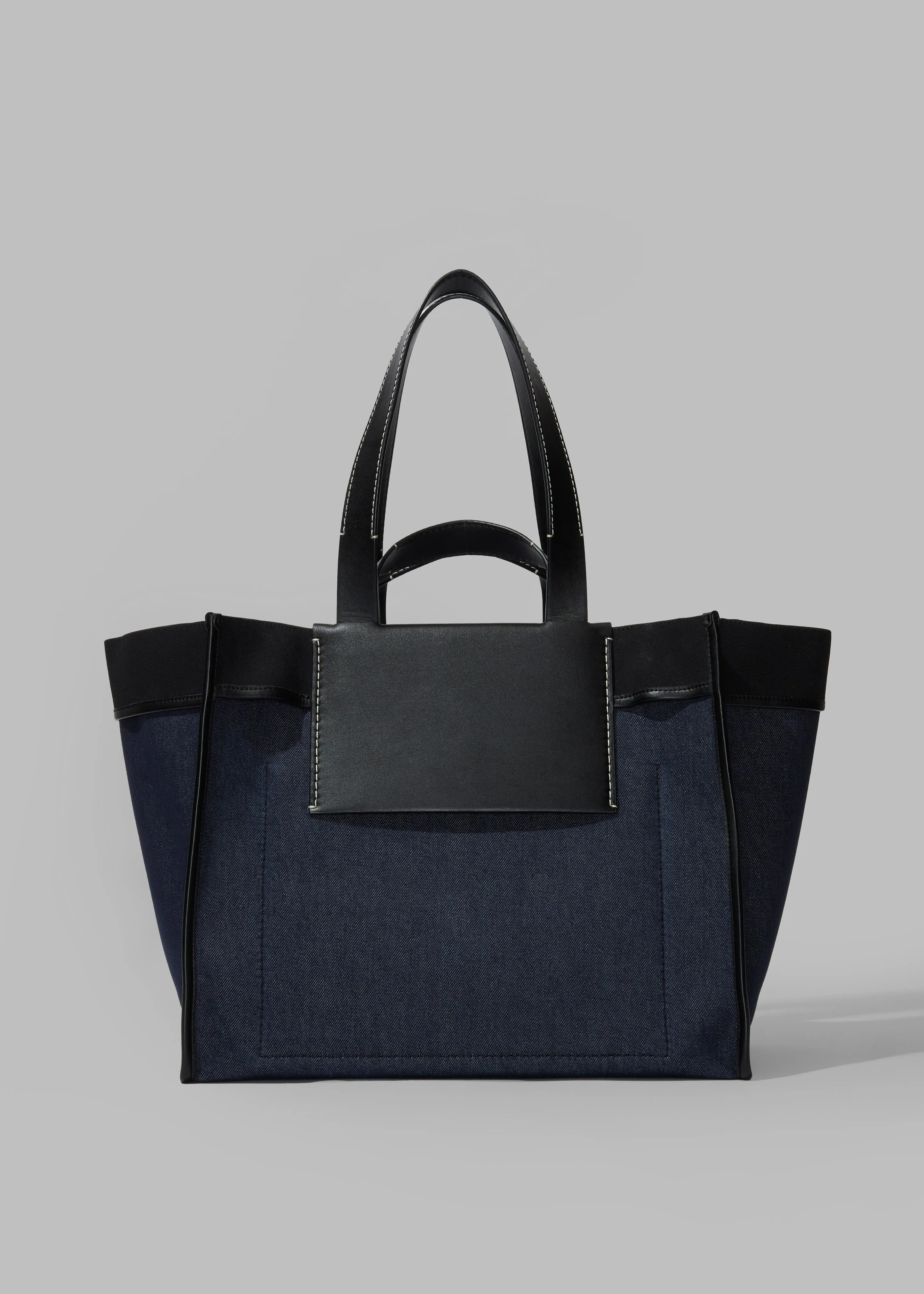 Proenza Schouler White Label XL Denim Morris Tote - Indigo sold by Frankie Shop product image thumbnail 2