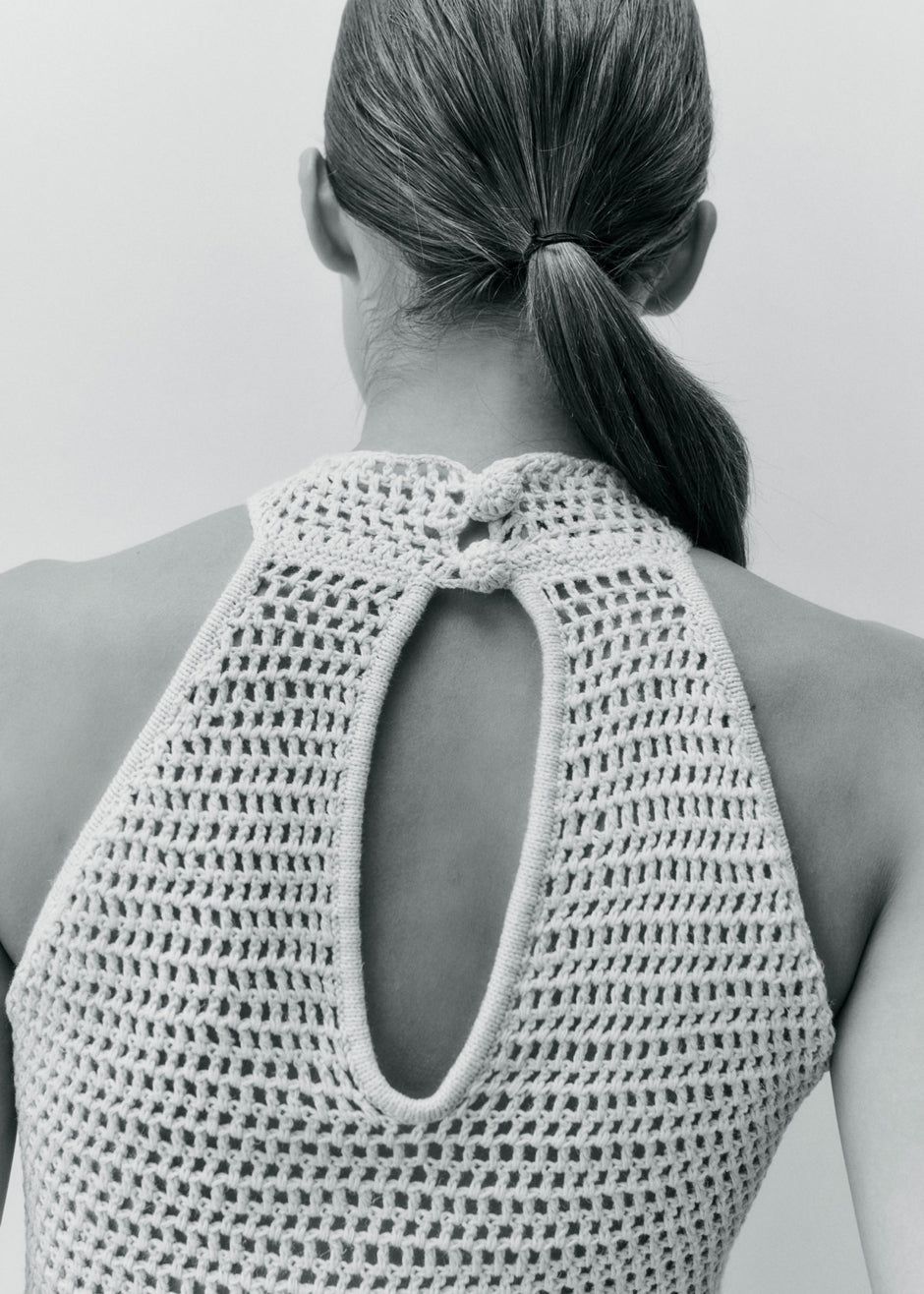 The Garment Egypt Crochet Tank Top - Toast sold by Frankie Shop product image thumbnail 4