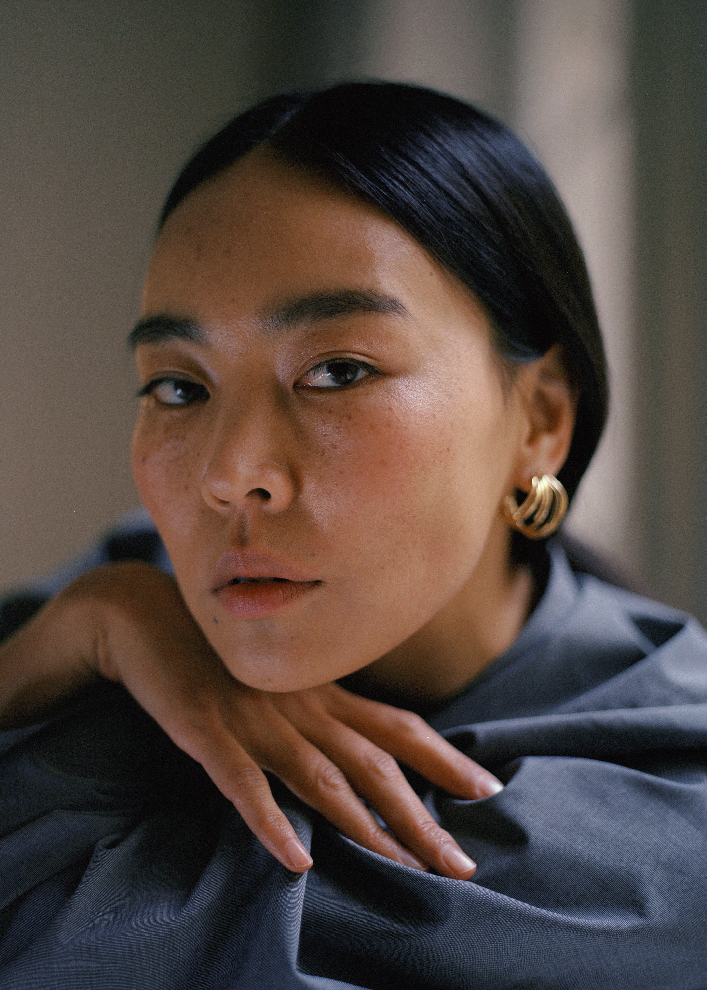 Completedworks C31 Earrings - Gold sold by Frankie Shop product image thumbnail 2