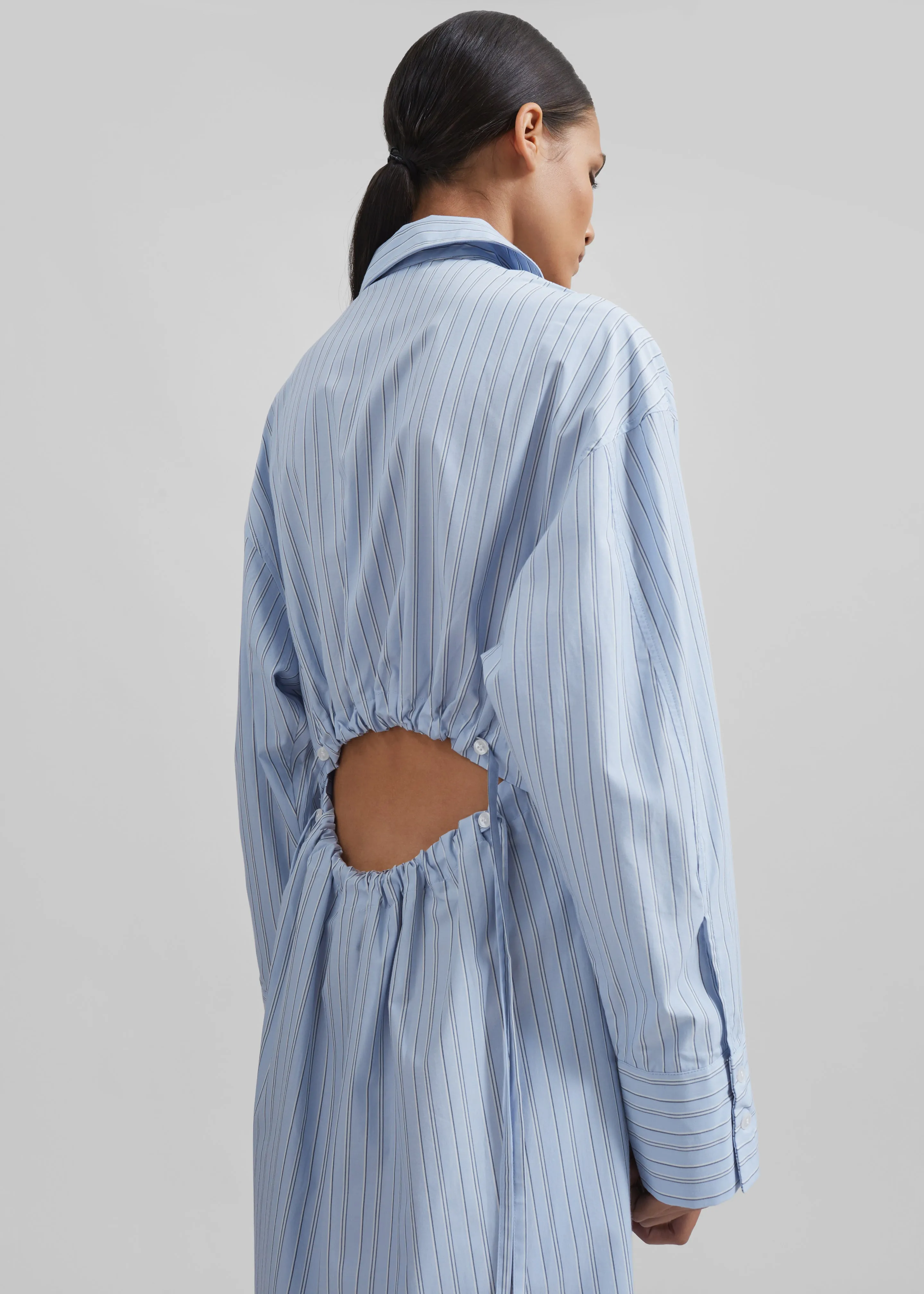 Samsøe Samsøe Sacata Dress - Brunnera Blue Small St sold by Frankie Shop product image thumbnail 3