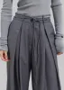 Noor Wide Pants - Grey sold by Frankie Shop