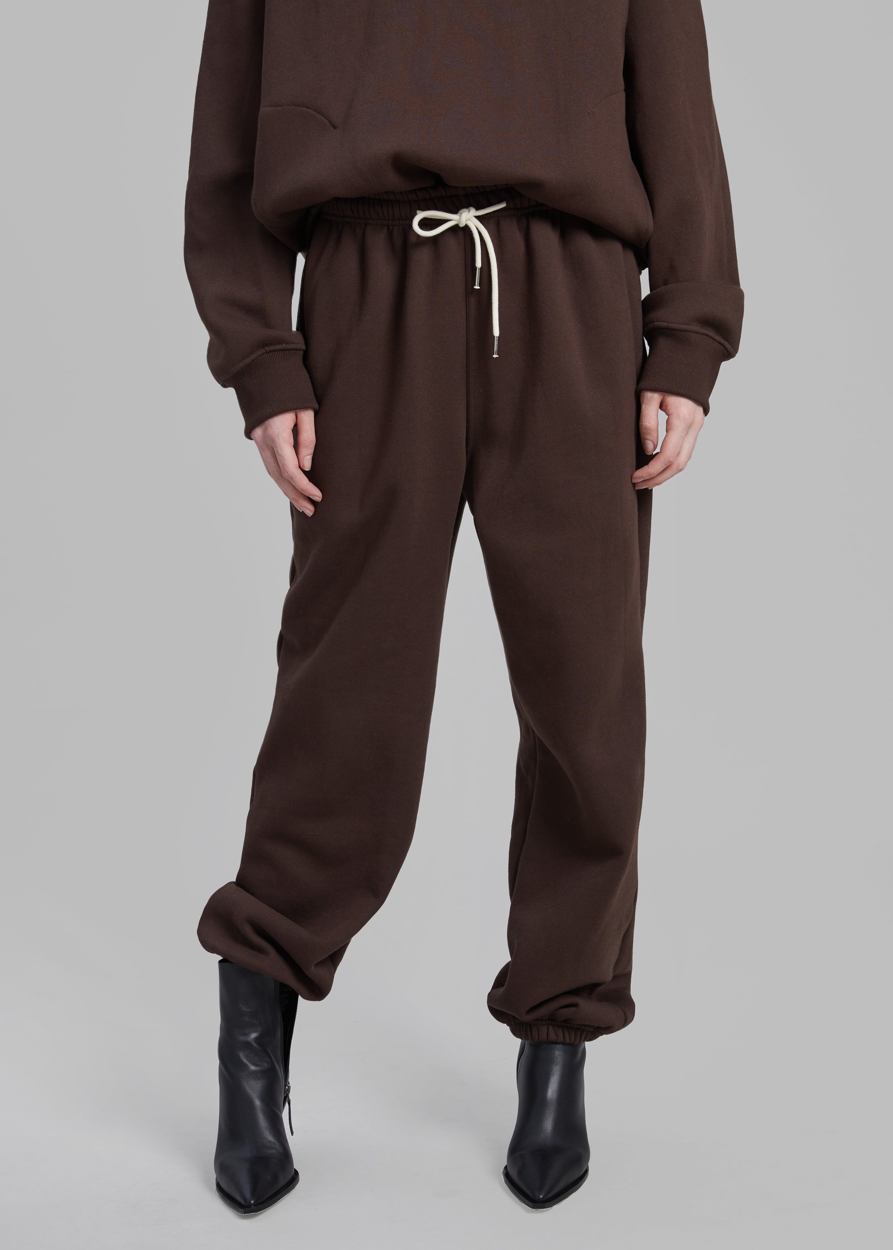 Hoops Joggers - Chocolate Plum sold by Frankie Shop product image thumbnail 2