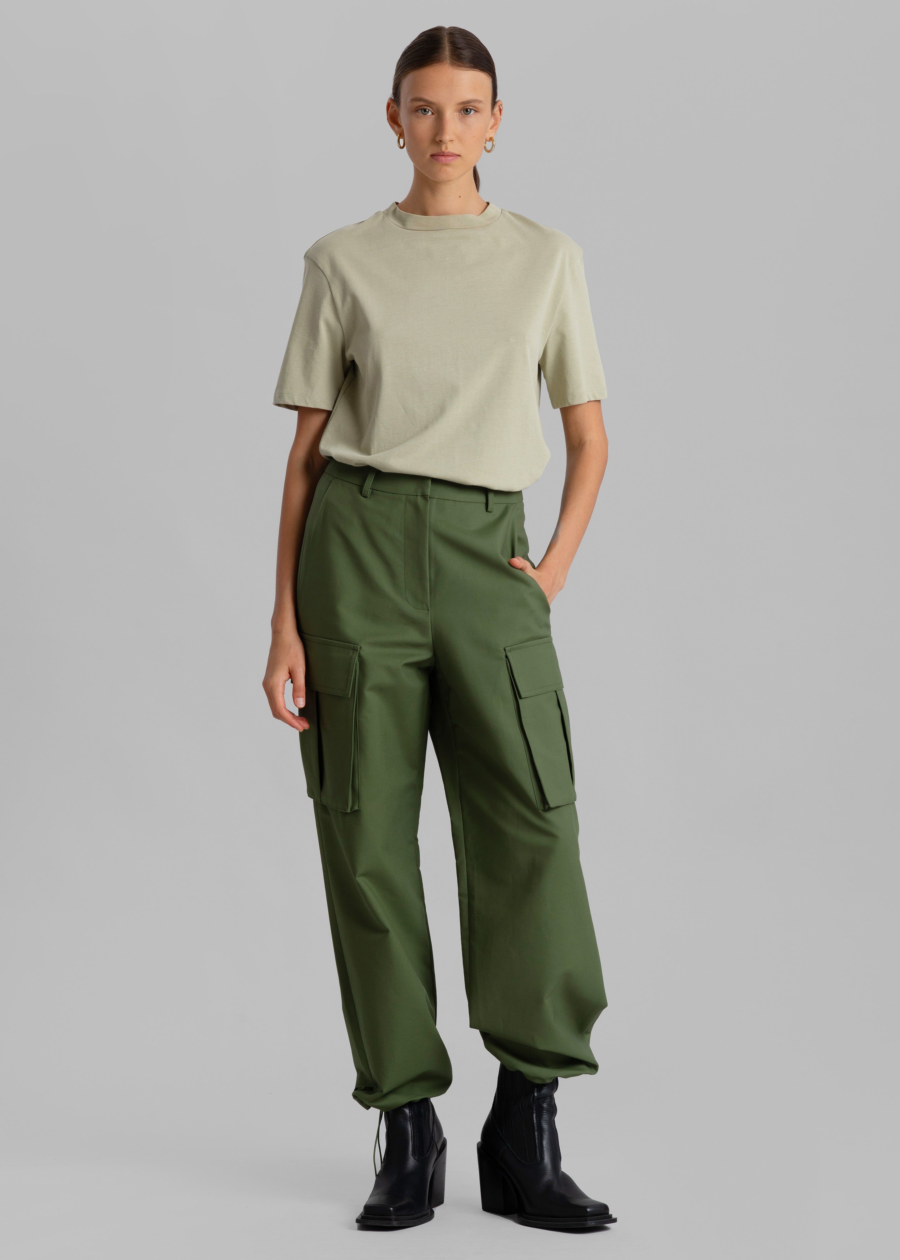 Gia Cargo Pants - Olive sold by Frankie Shop