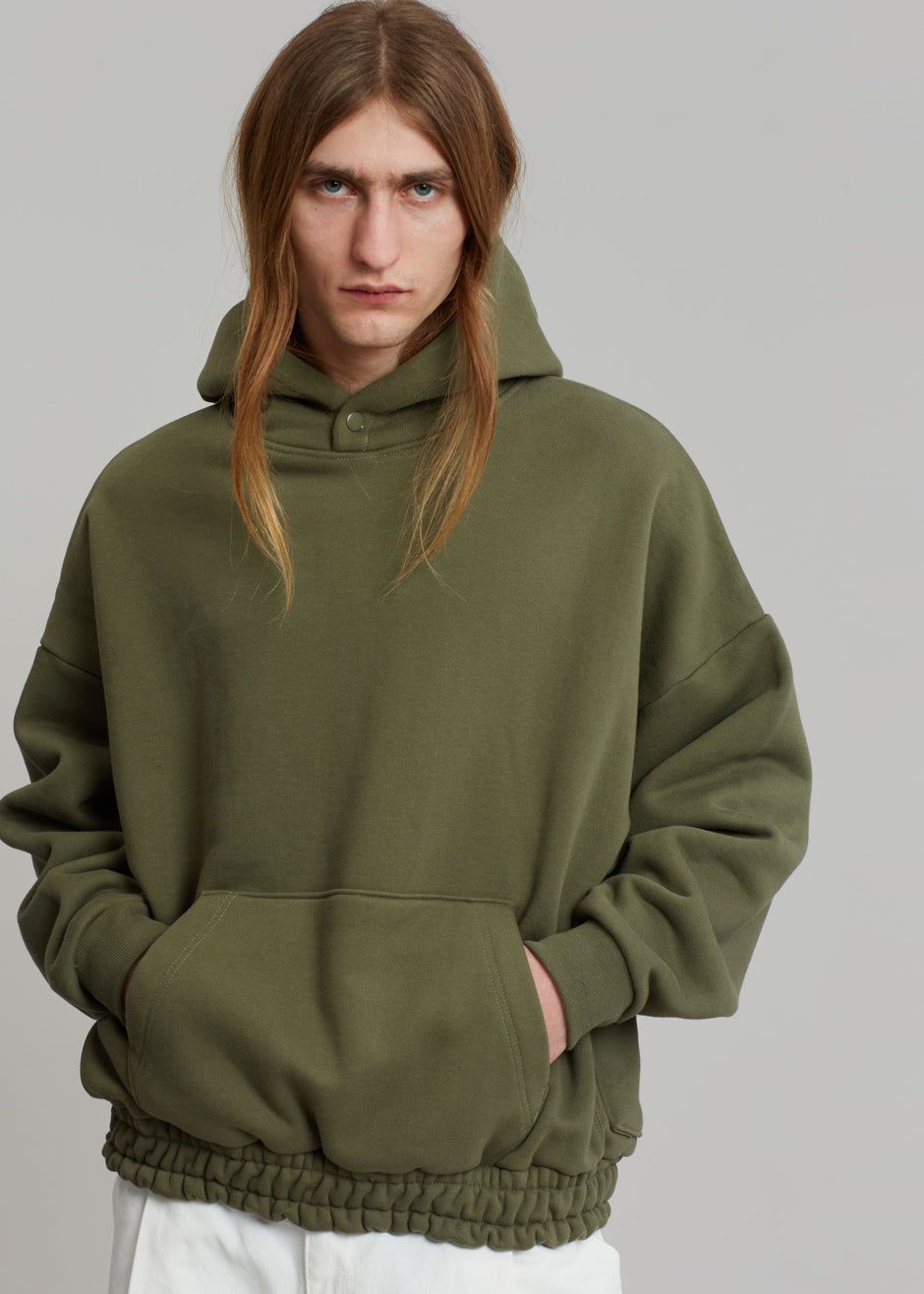 Gene Hoodie - Dark Olive sold by Frankie Shop product image thumbnail 5