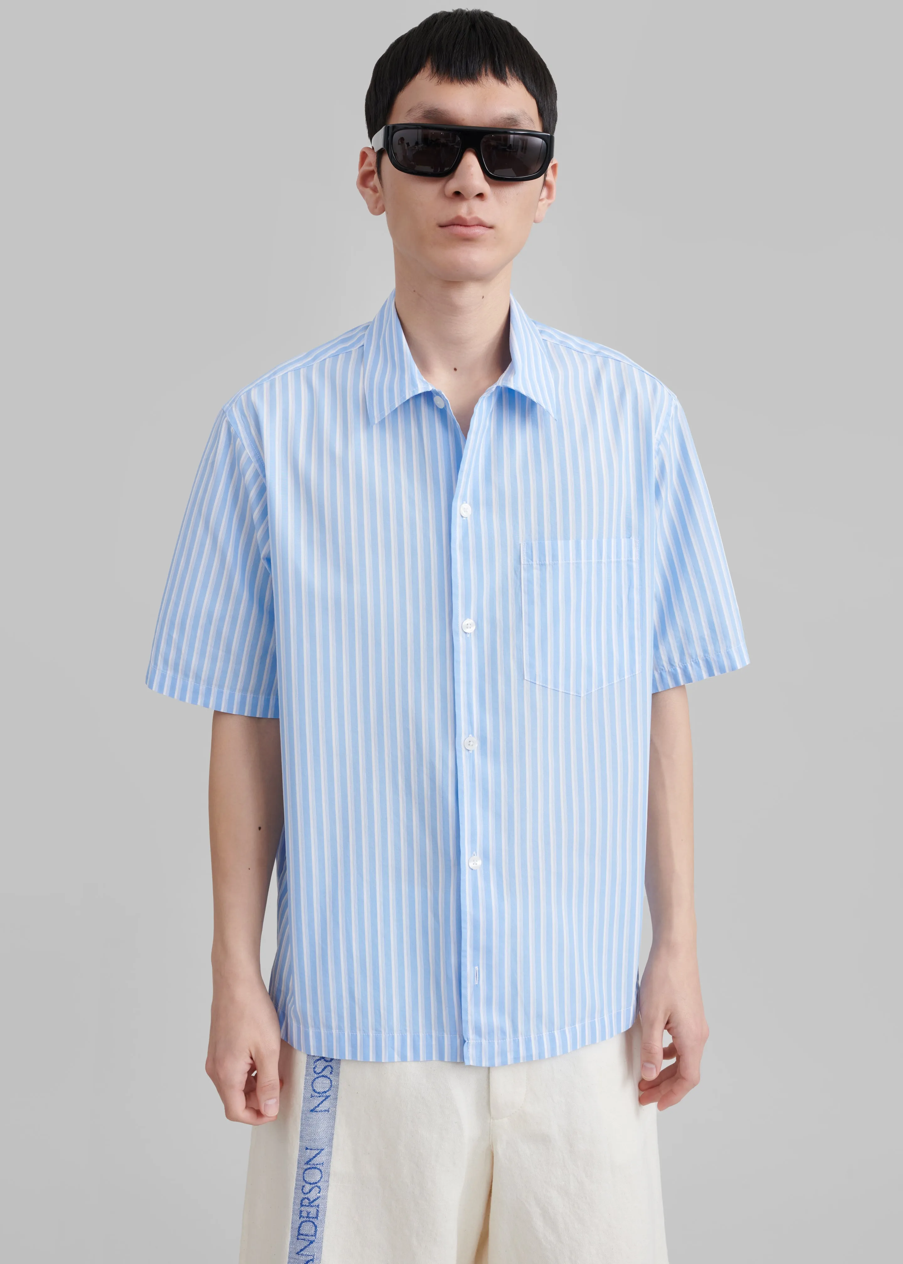 Samsøe Samsøe Saayo P Shirt - Blue St sold by Frankie Shop product image thumbnail 5