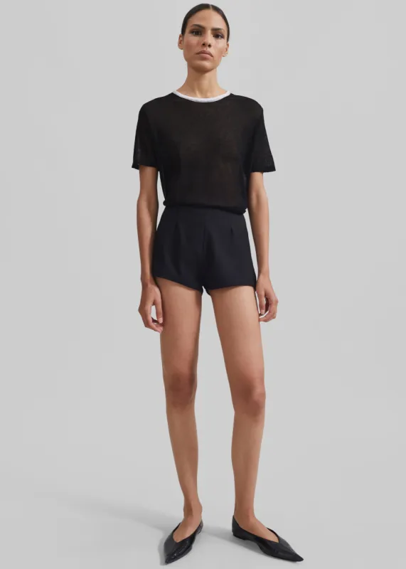 Isodora Hot Pants - Black sold by Frankie Shop