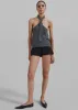 Isodora Hot Pants - Black sold by Frankie Shop
