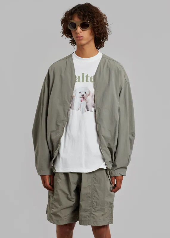 Arel Zipper Jacket - Olive sold by Frankie Shop