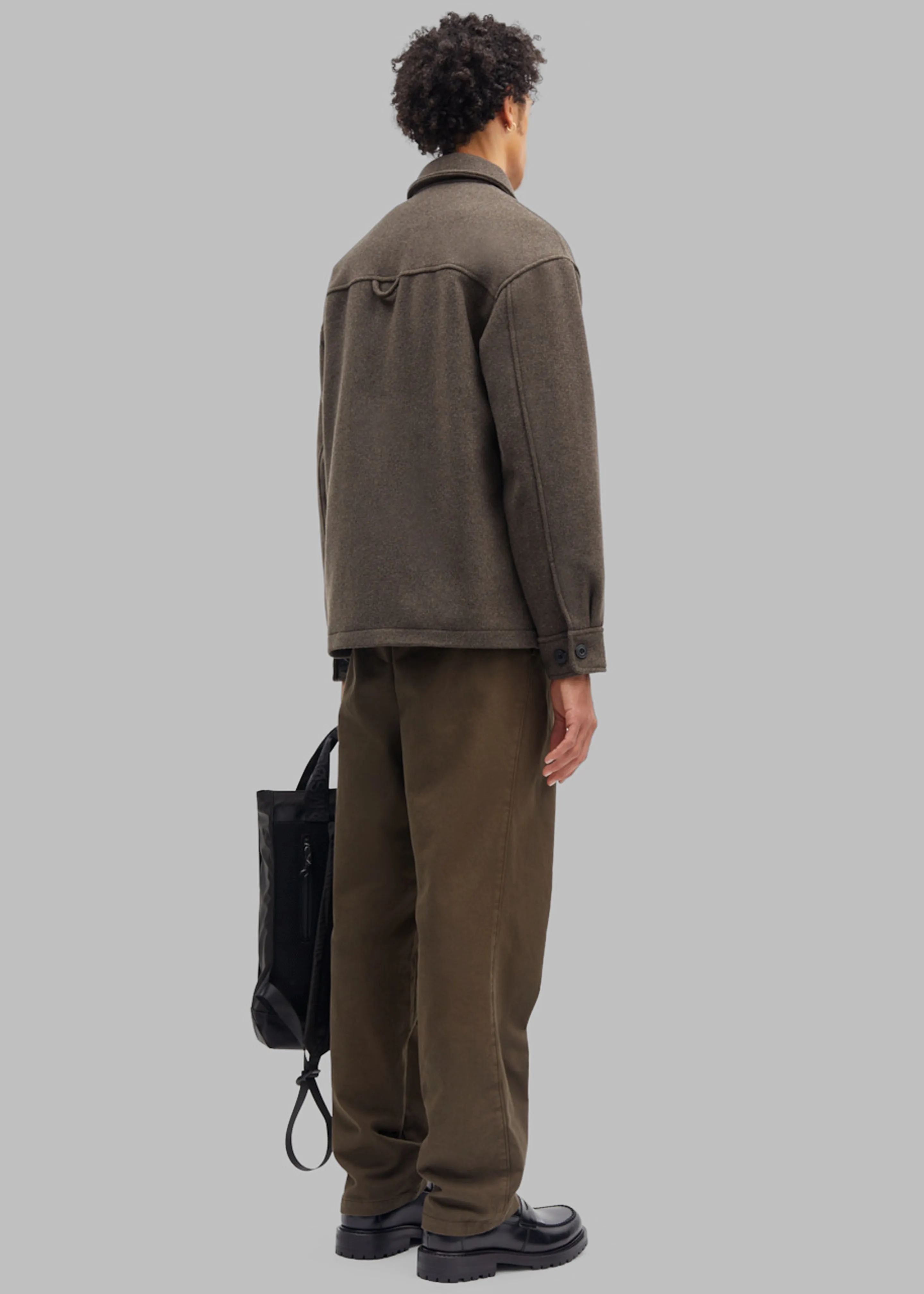 Samsøe Samsøe Pally Shirt Jacket - Crocodile sold by Frankie Shop product image thumbnail 4