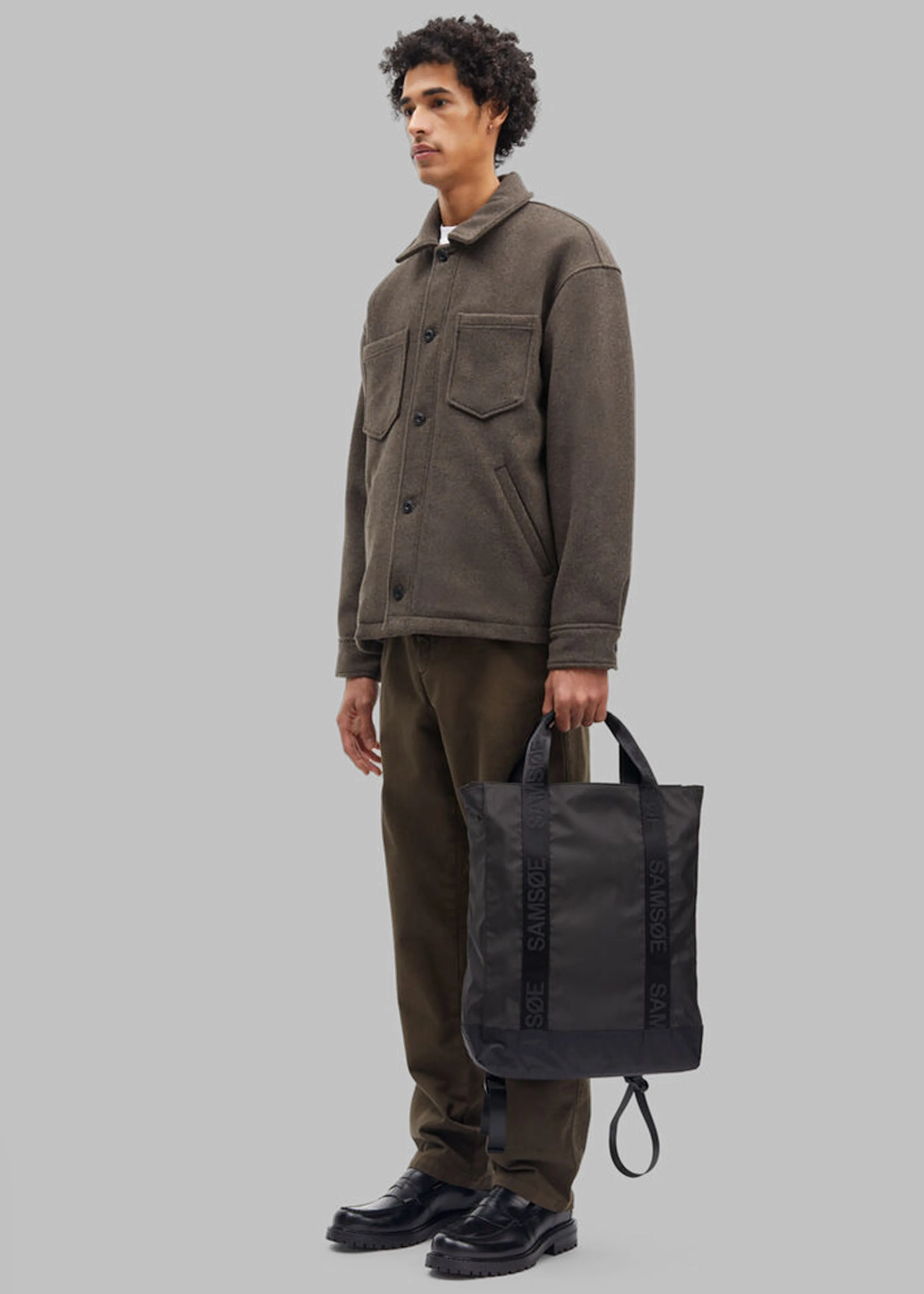 Samsøe Samsøe Pally Shirt Jacket - Crocodile sold by Frankie Shop product image thumbnail 2