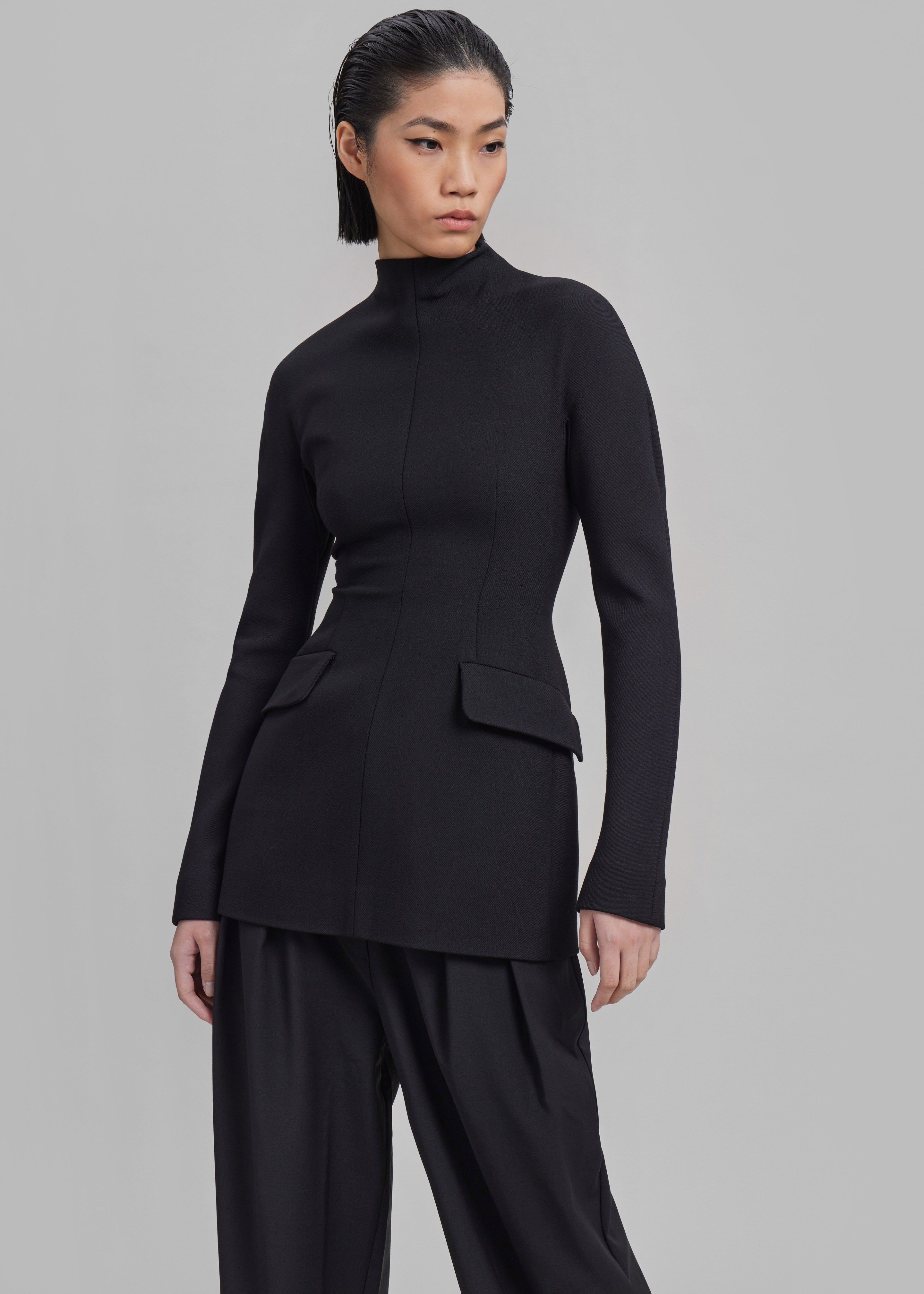 Sportmax Tefrite Top - Black sold by Frankie Shop product image thumbnail 3