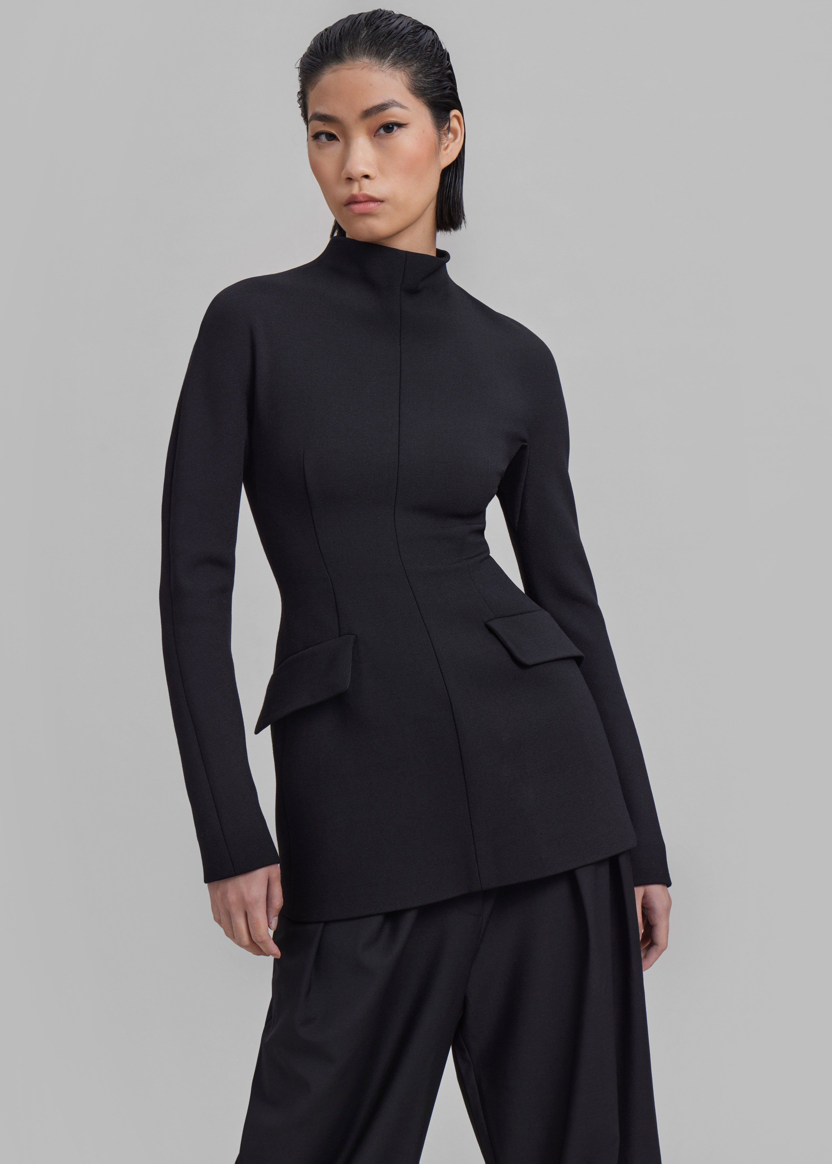 Sportmax Tefrite Top - Black sold by Frankie Shop product image thumbnail 2