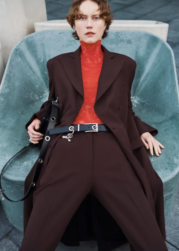 Beaufille Rodin Blouse - Red made by Frankie Shop