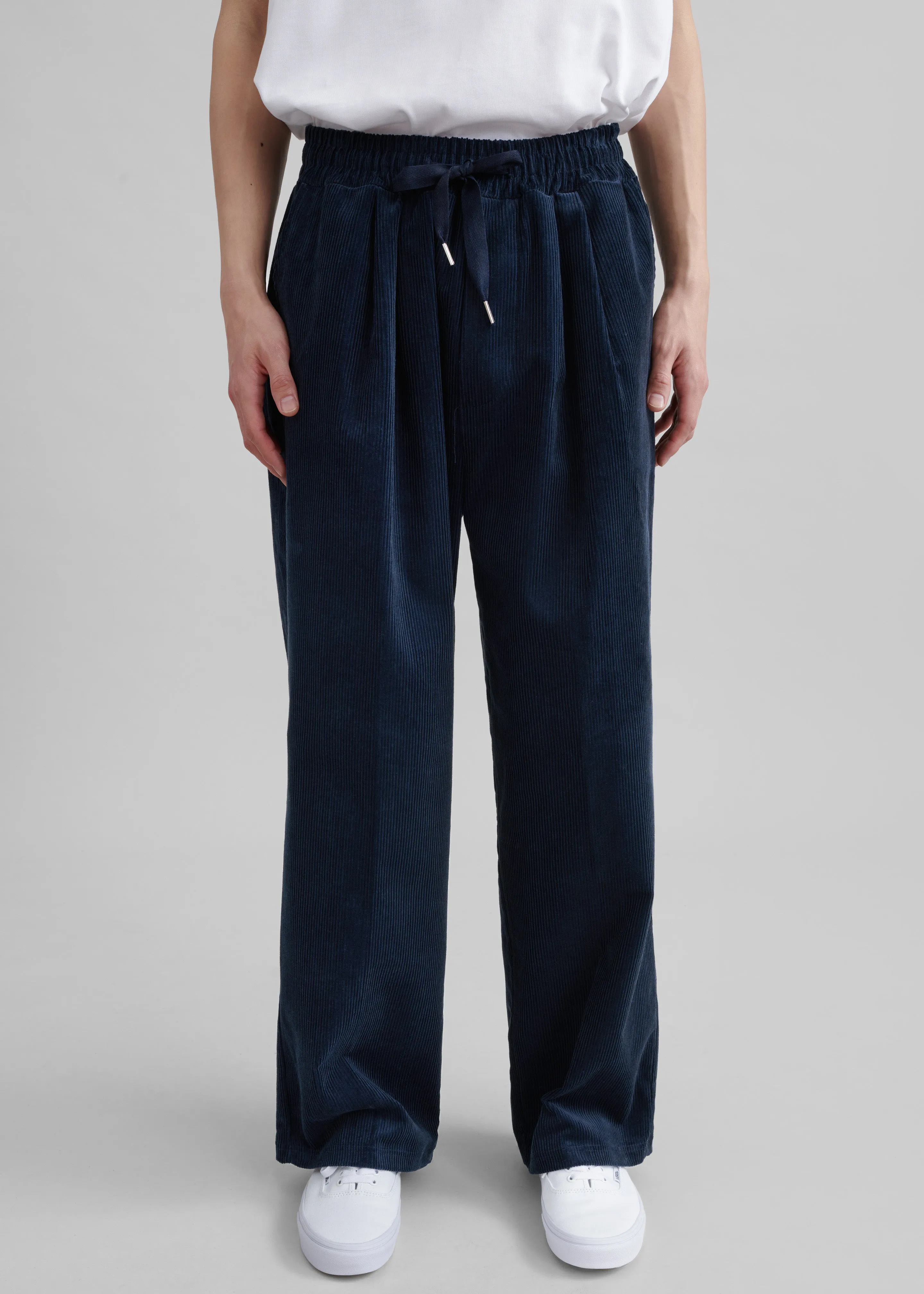 Brixton Corduroy Joggers - Navy sold by Frankie Shop product image thumbnail 2