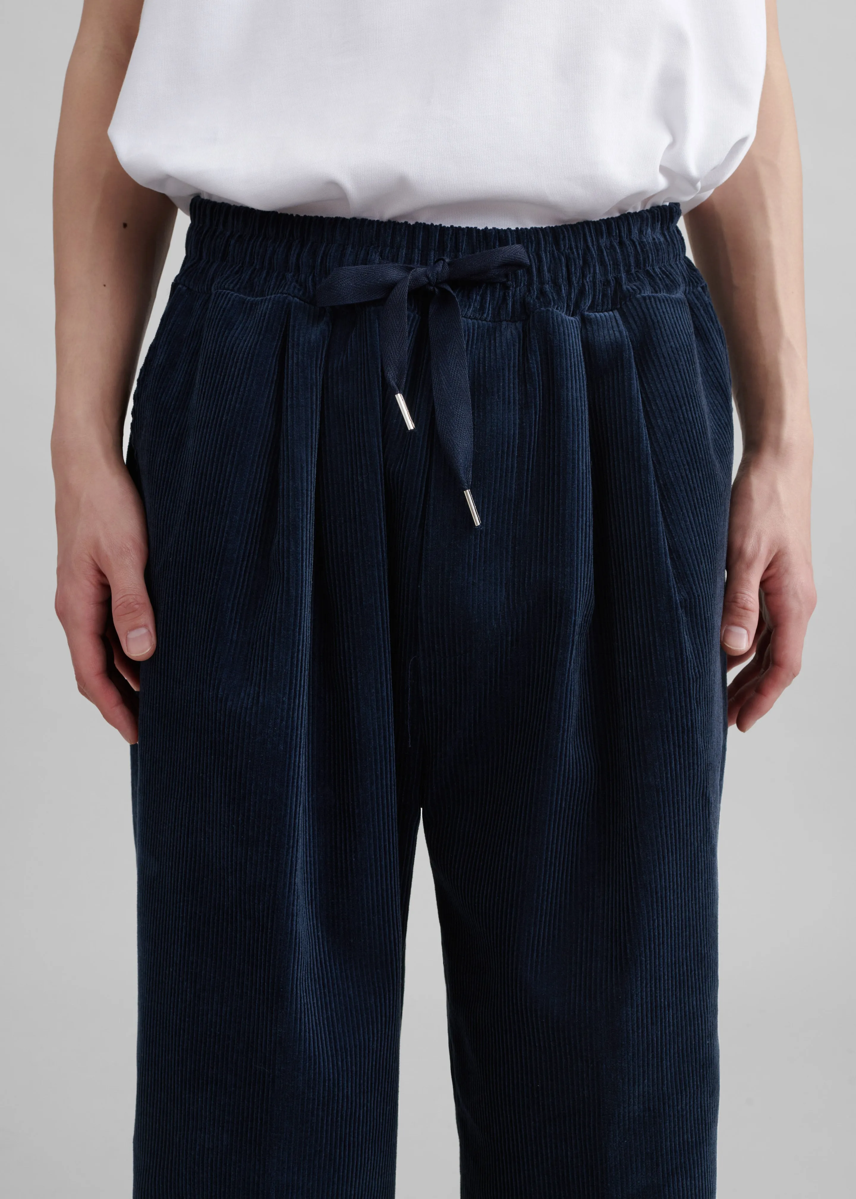 Brixton Corduroy Joggers - Navy sold by Frankie Shop product image thumbnail 3