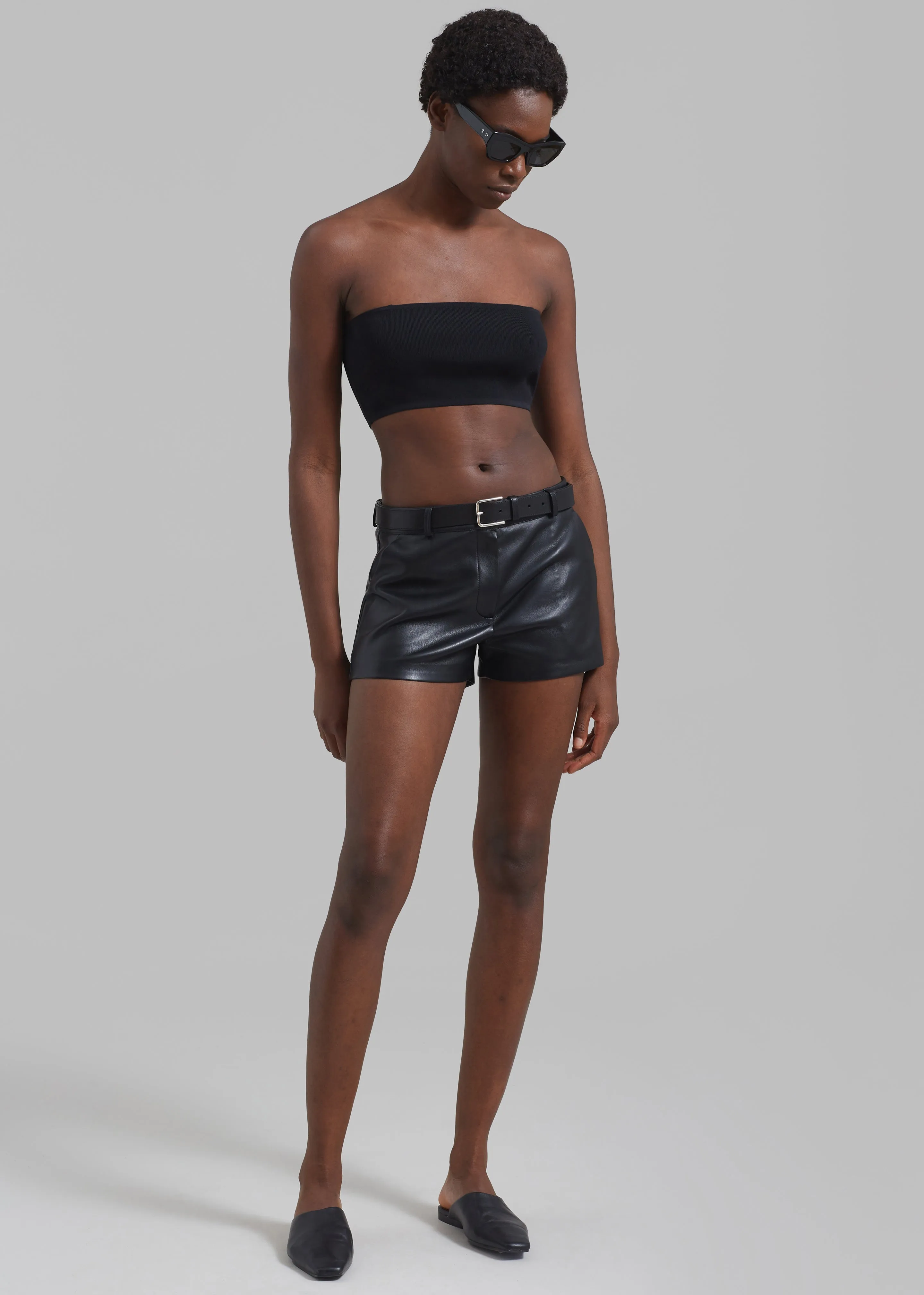 Winona Knit Bra - Black sold by Frankie Shop product image thumbnail 3