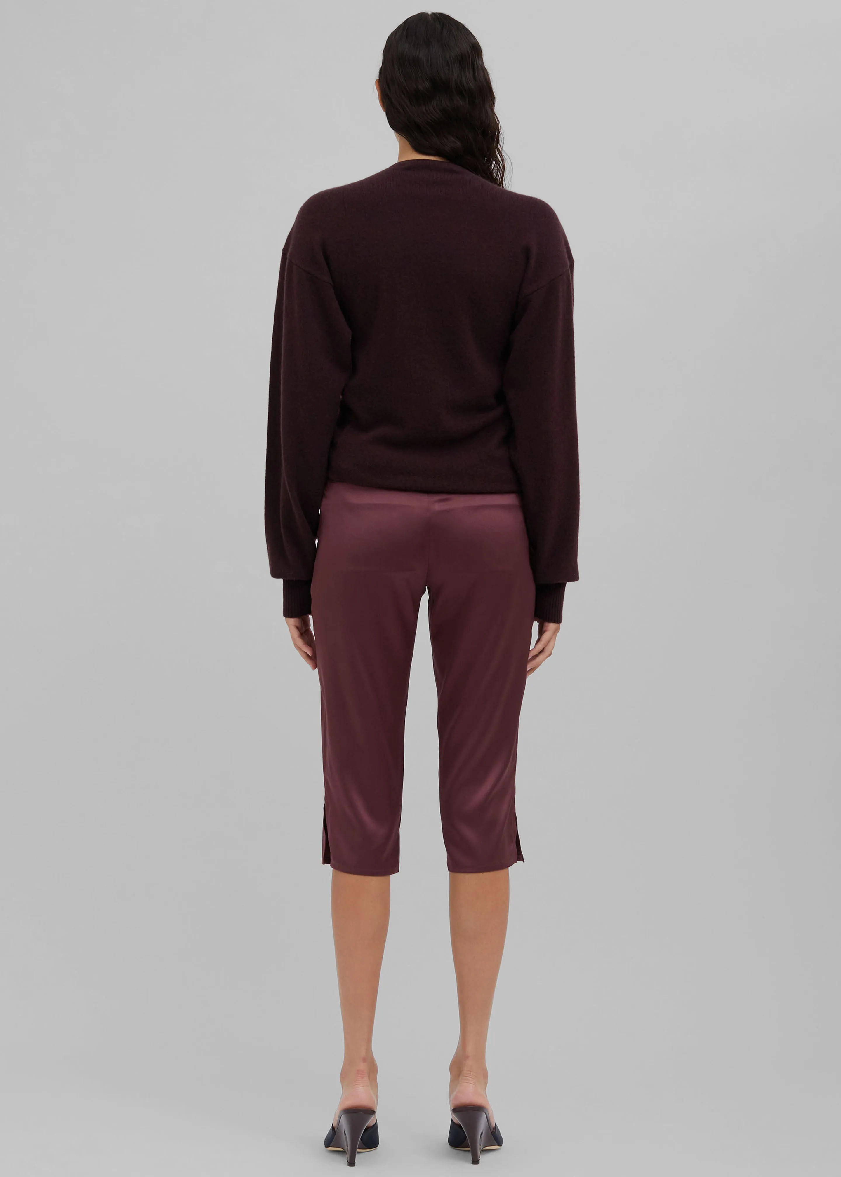 Christopher Esber Ravelled Cashmere Sweater - Mahogany sold by Frankie Shop product image thumbnail 5