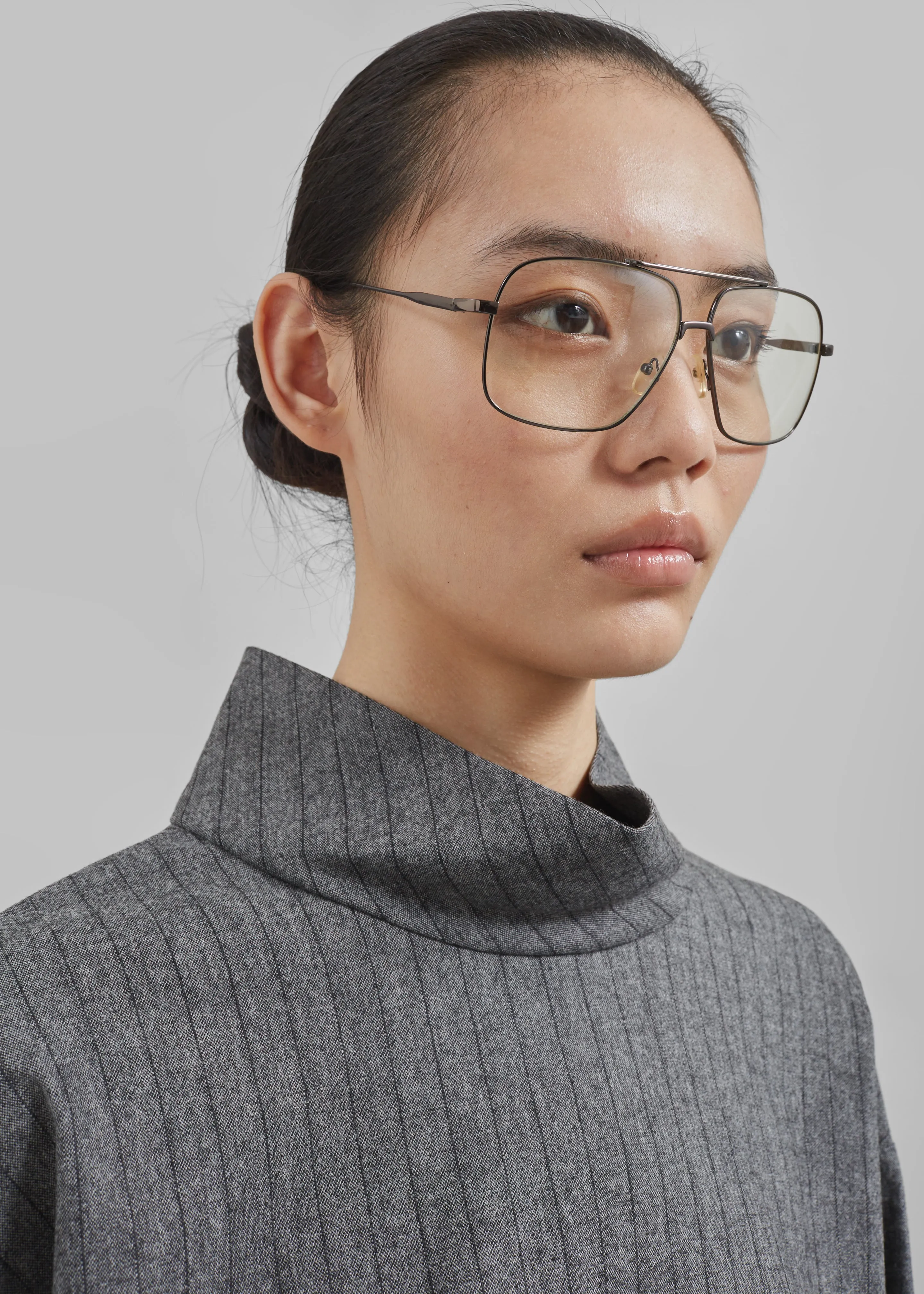 The Garment Tilda Top - Grey/Black Stripe sold by Frankie Shop product image thumbnail 4