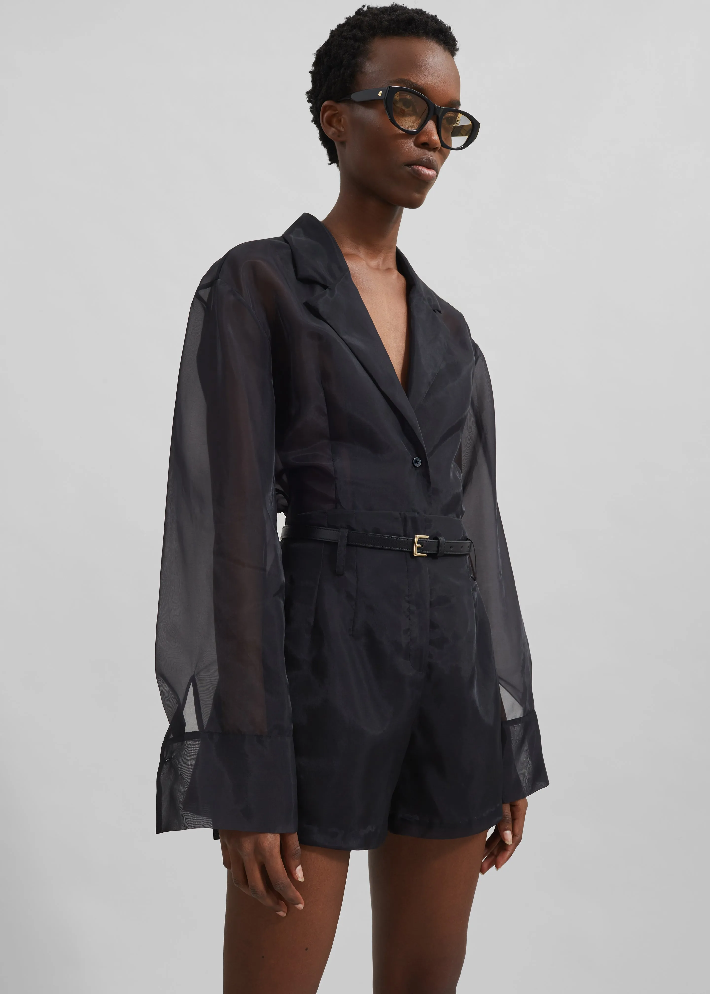 Lise Sheer Blazer - Black sold by Frankie Shop product image thumbnail 3