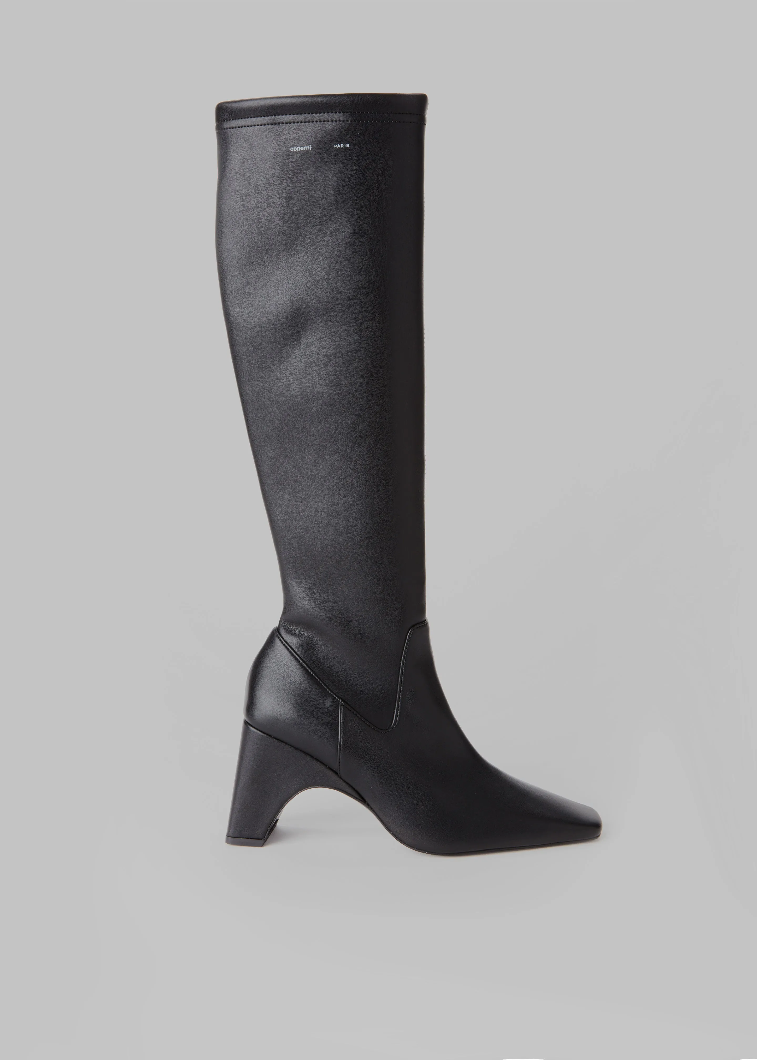 ロングブーツ Coperni Bridge Stretch Boots - Coperni - Leather - Black Metal Bridge Stretch Boots – Coperni