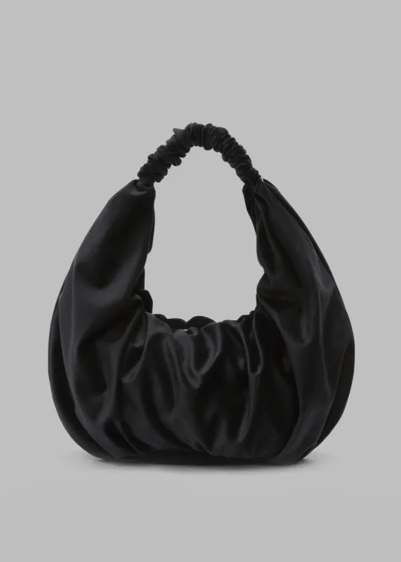 JW Anderson Ruffle Shopper - Black made by J.W. Anderson
