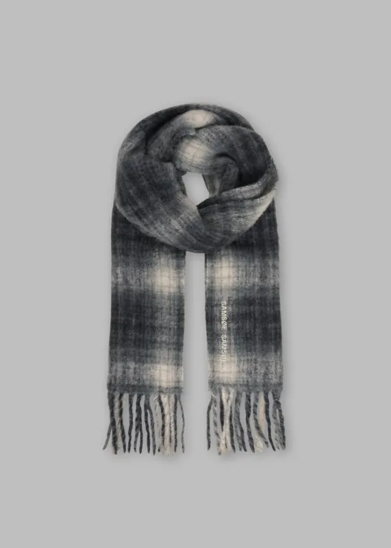 Samsøe Samsøe Alex Scarf - Petrified Oak Checkered made by Frankie Shop