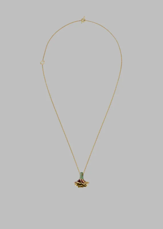 Bevza Marigold Pendant - Red/Yellow made by Bevza