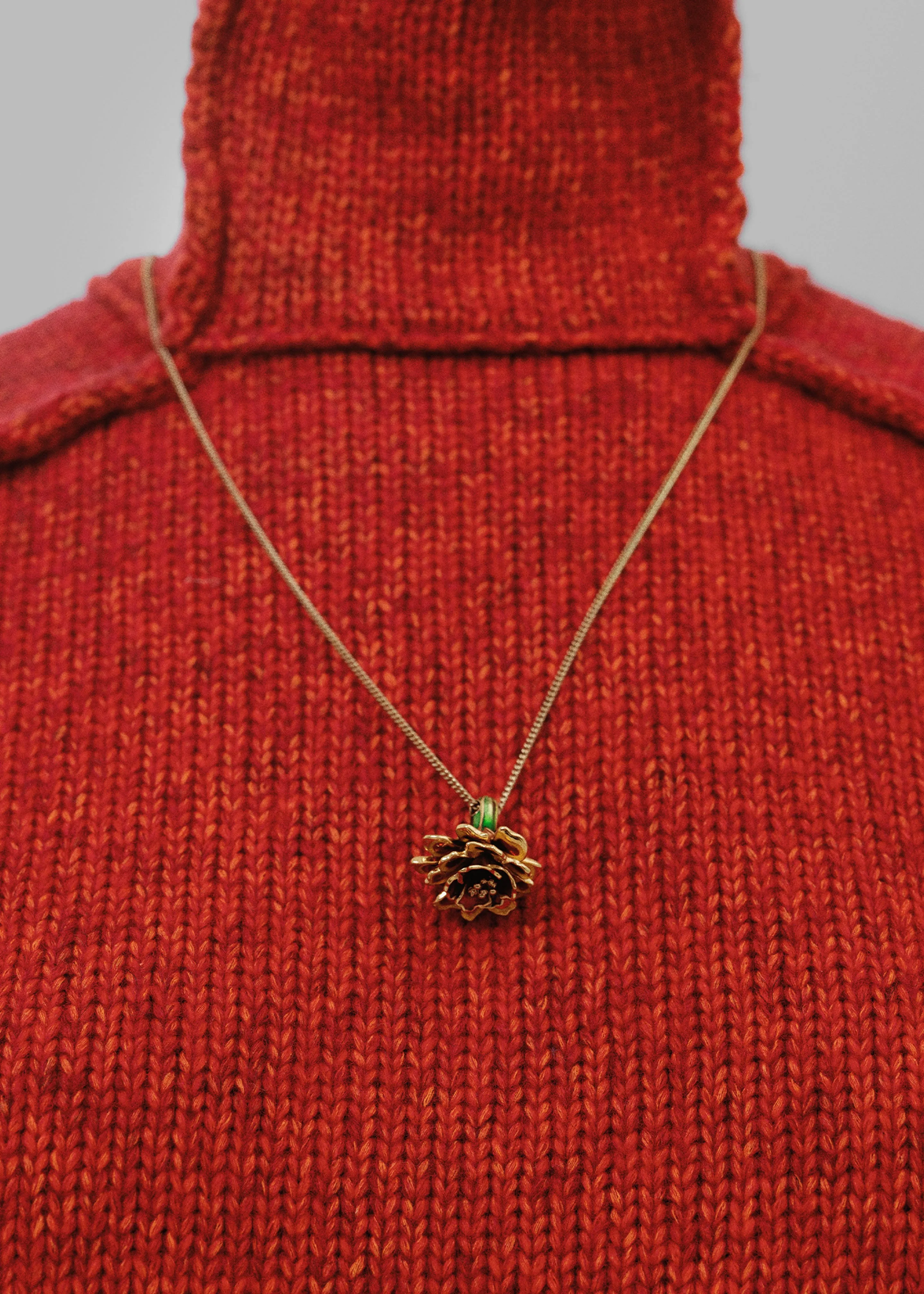 Bevza Marigold Pendant - Red/Yellow sold by Frankie Shop product image thumbnail 2