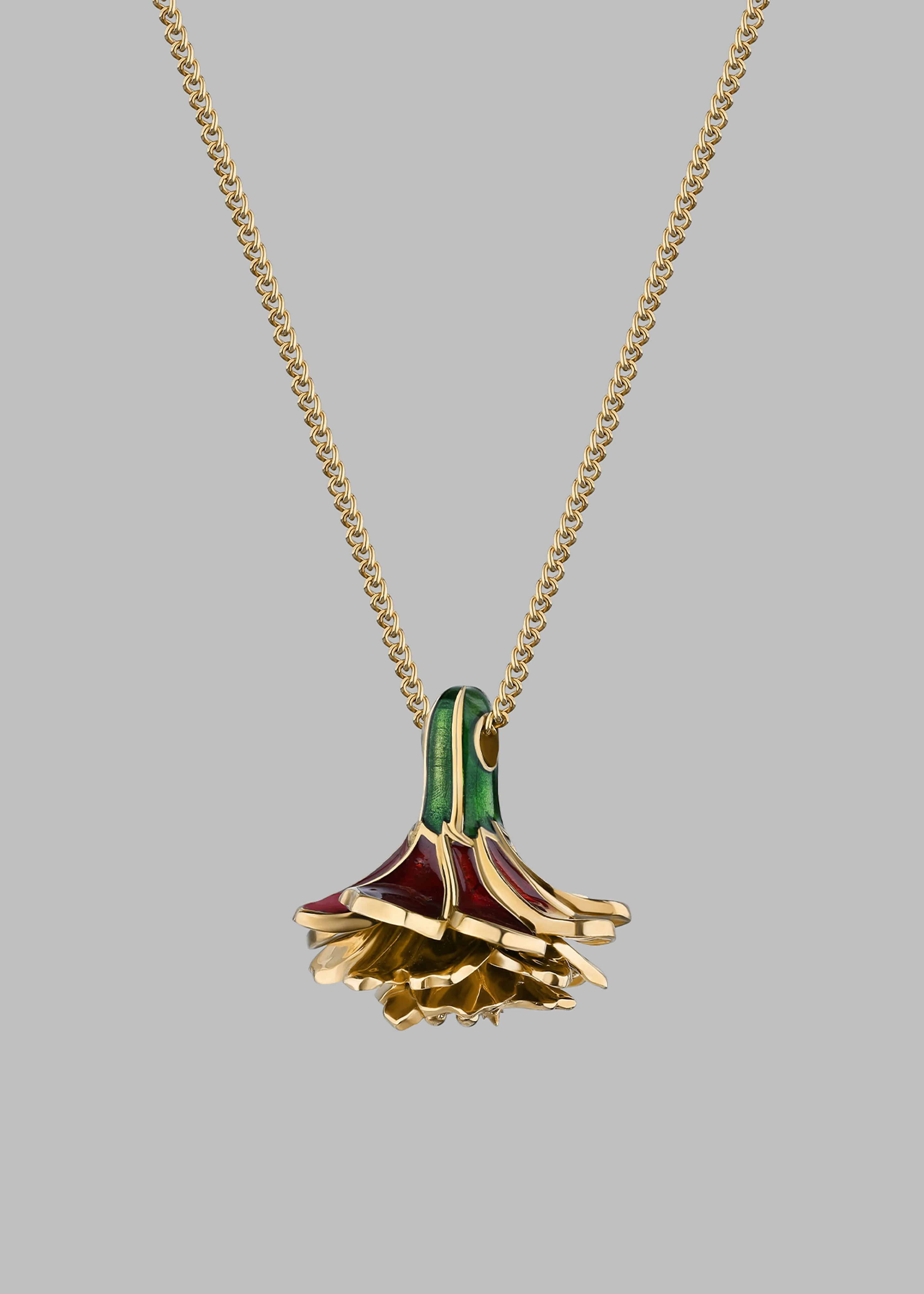 Bevza Marigold Pendant - Red/Yellow sold by Frankie Shop product image thumbnail 3