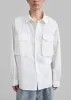 Michael Button Up Shirt - White sold by Frankie Shop