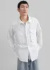 Michael Button Up Shirt - White sold by Frankie Shop