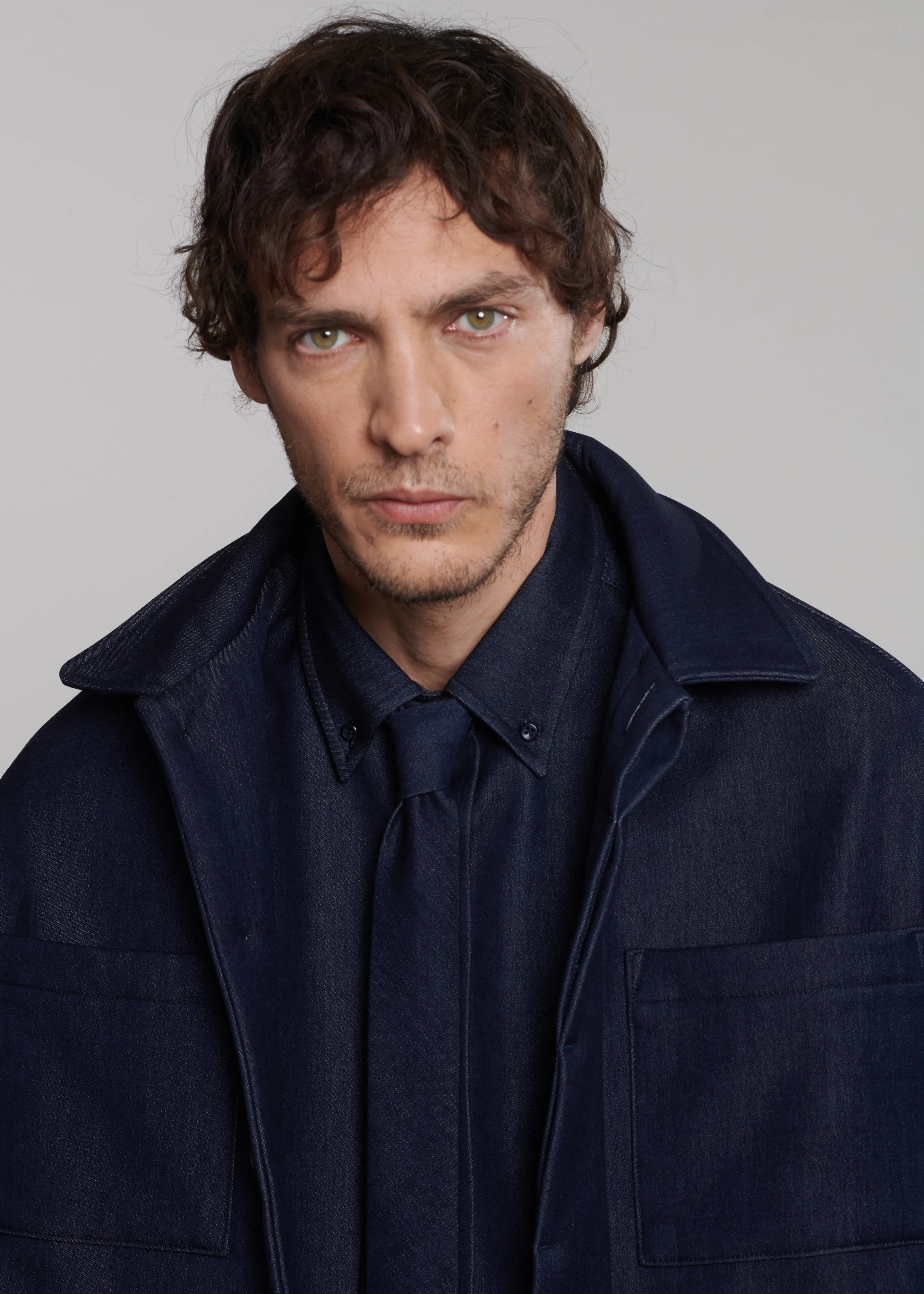 Mason Boxy Jacket - Indigo sold by Frankie Shop product image thumbnail 4