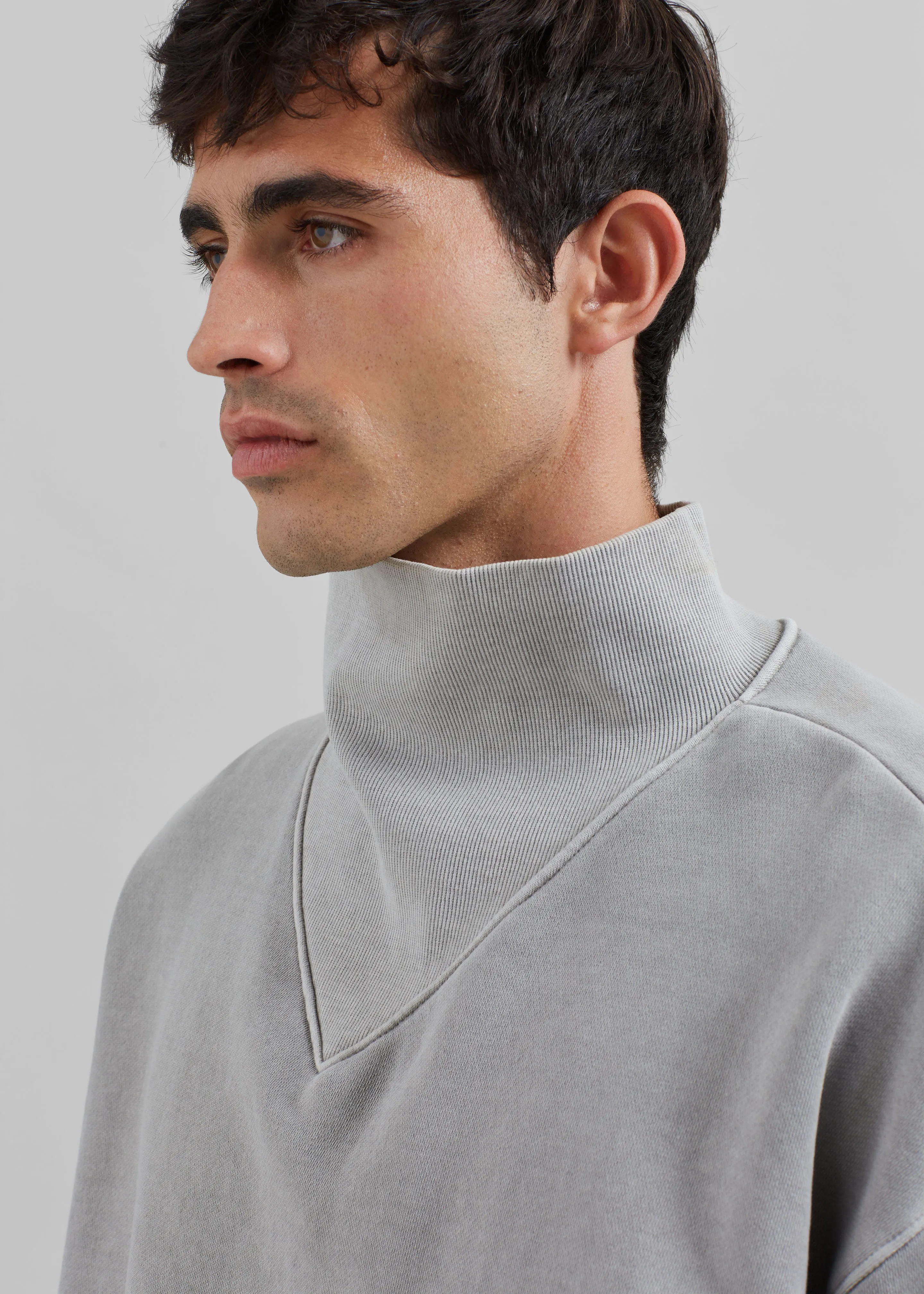 Micah Sweatshirt - Light Grey sold by Frankie Shop product image thumbnail 2